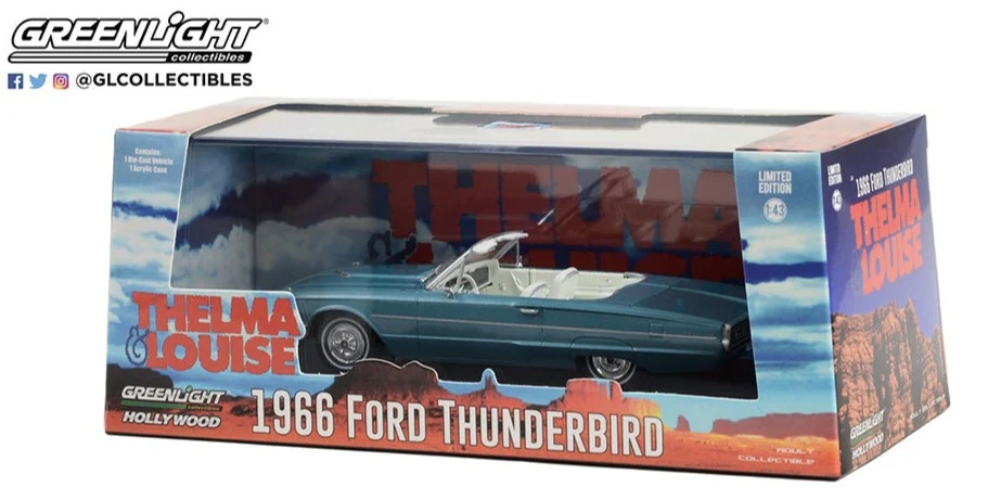 GL86617 Thelma & Louise (1991 Movie) 1966 Ford Thunderbird Convertible - Image 2