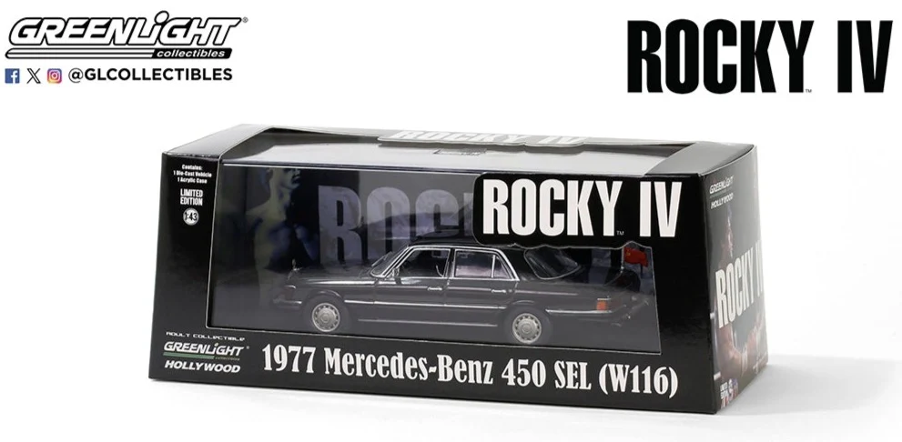 GL86640 Rocky Iv (1985) - 1977 Mercedes-Benz 450 Sel (W116) - Image 2