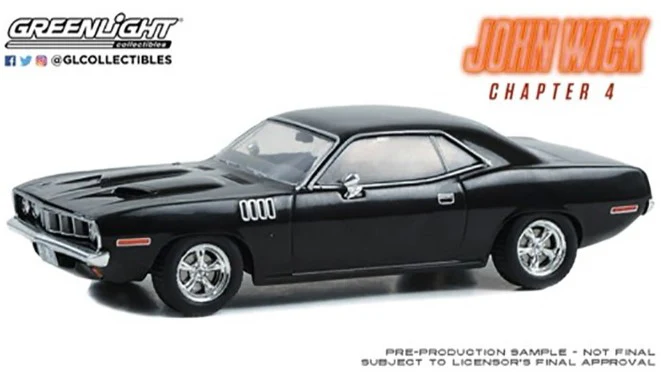 GL86641 John Wick 4 (2023 Movie) 1971 Plymouth 'Cuda