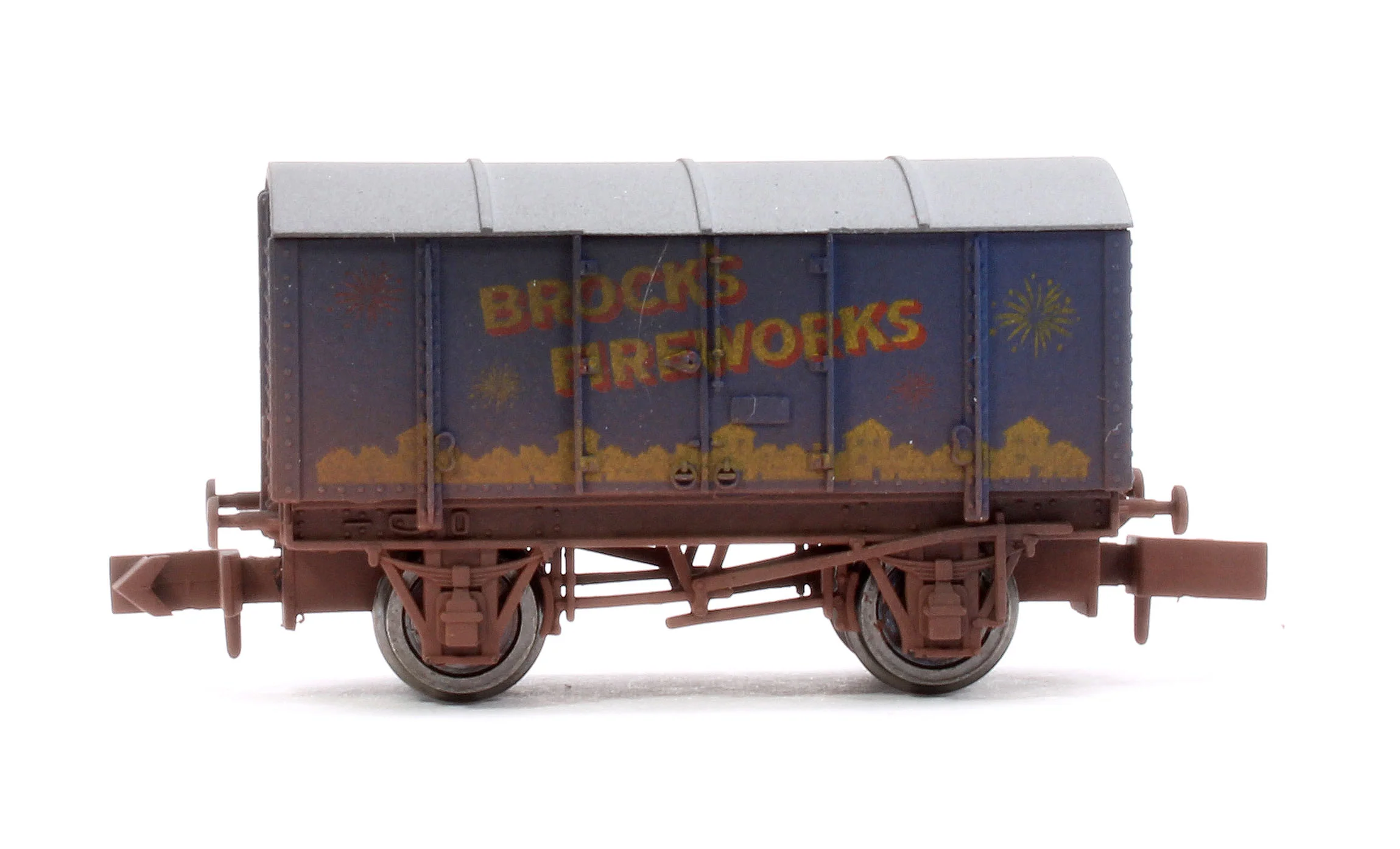 2F-013-092 Gunpowder Van Brocks Fireworks - Weathered - Image 2