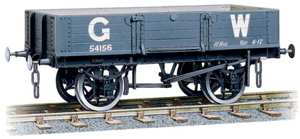 PS604 GWR 10ton 4 plank Open Wagon Kit W-604