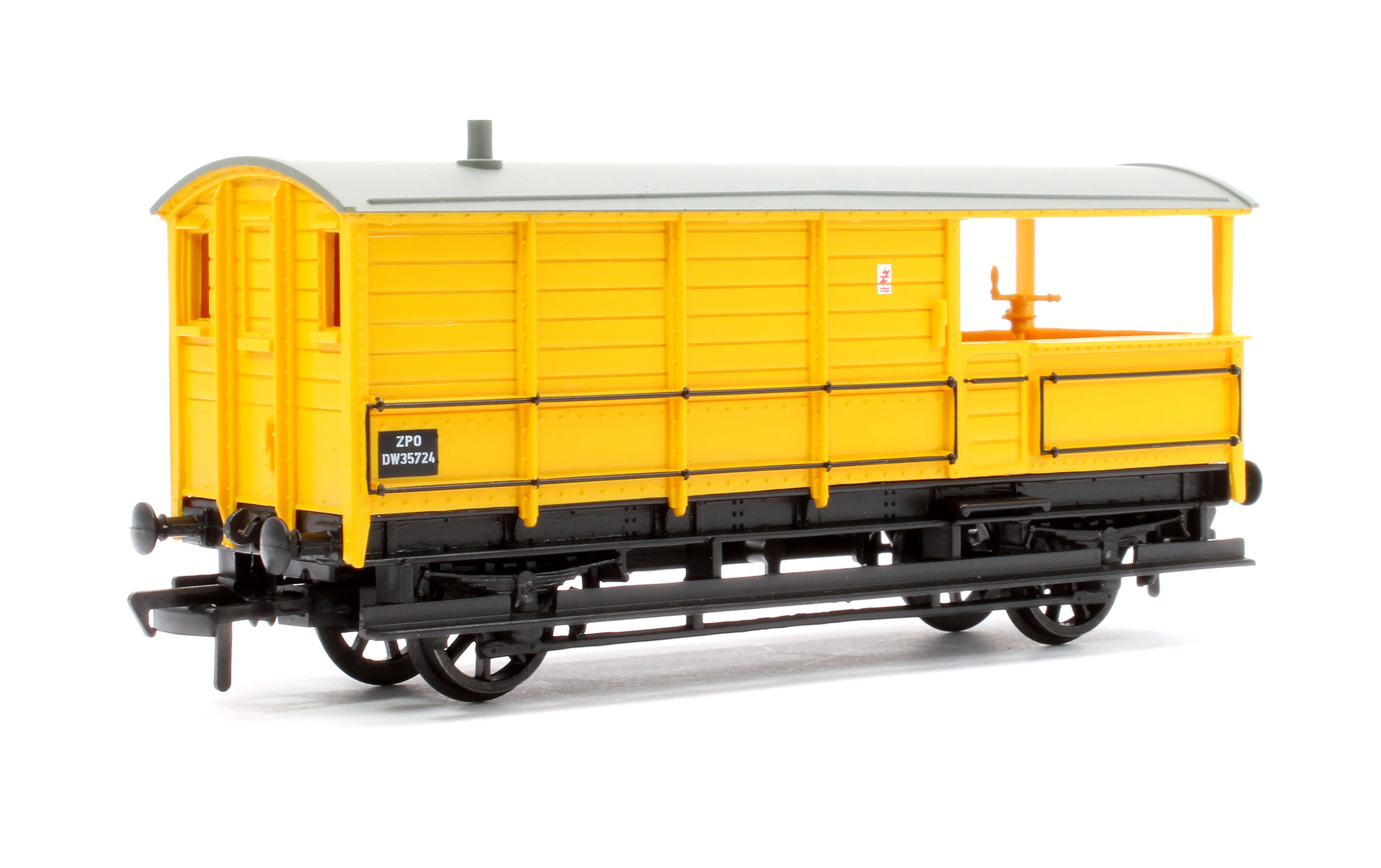 33-311A GWR 20T 'Toad' Brake Van BR Departmental Yellow DW35724
