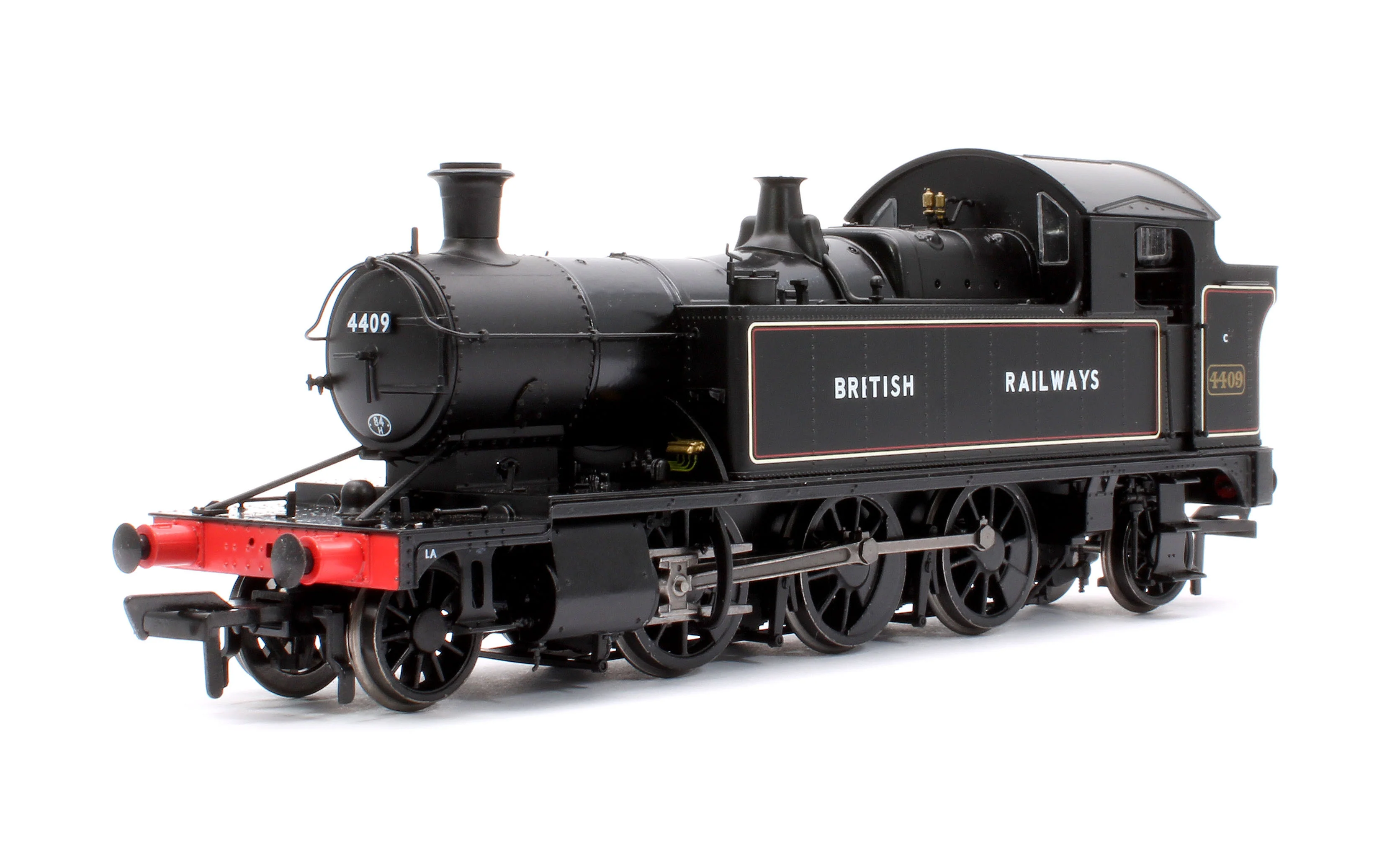 951506 GWR 44XX ‘Small Prairie’ British Railways (sans serif) Lined Black No.4409 2-6-2T Steam Locomotive - DCC Sound