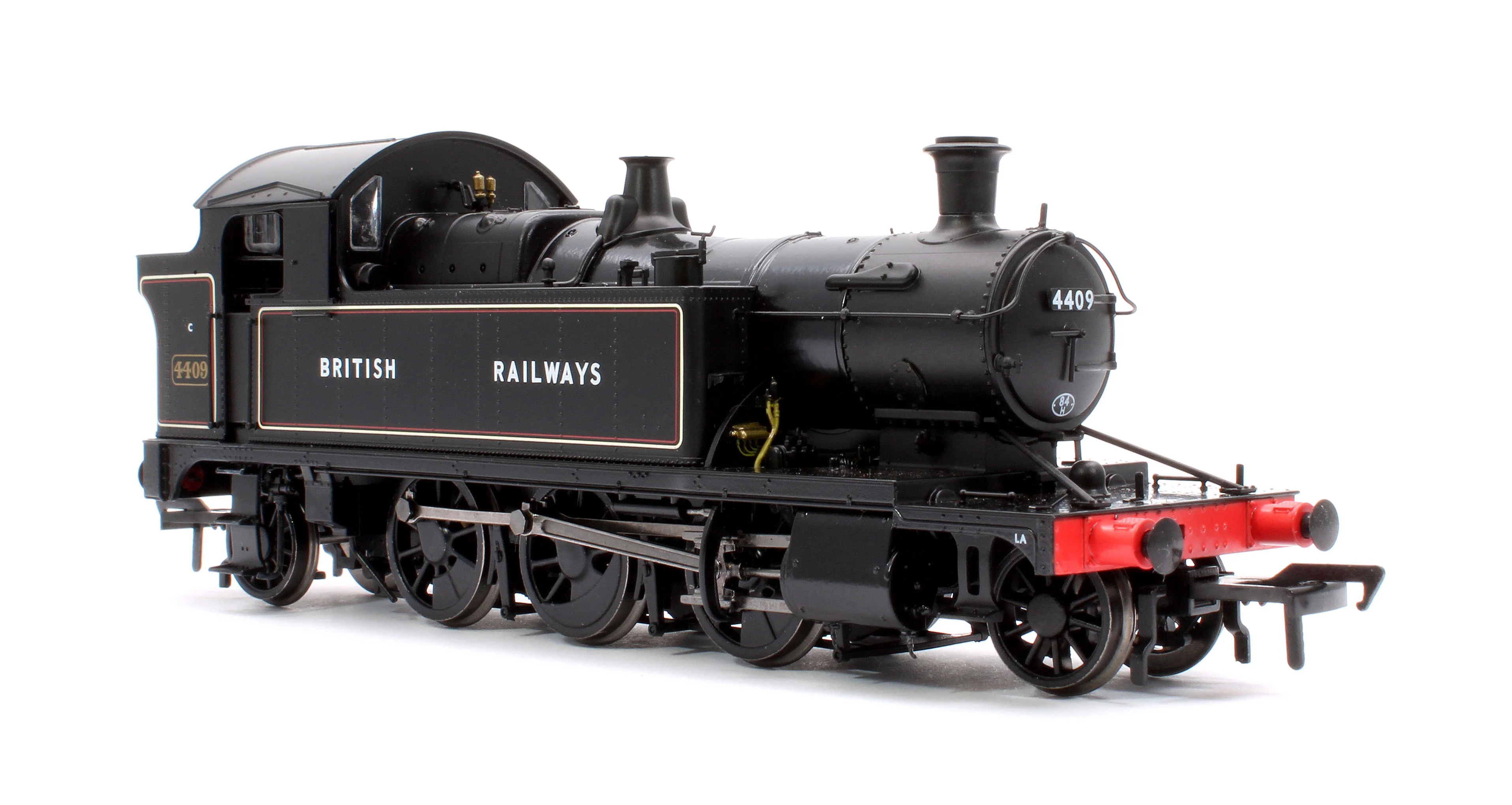 951506 GWR 44XX ‘Small Prairie’ British Railways (sans serif) Lined Black No.4409 2-6-2T Steam Locomotive - DCC Sound - Image 4