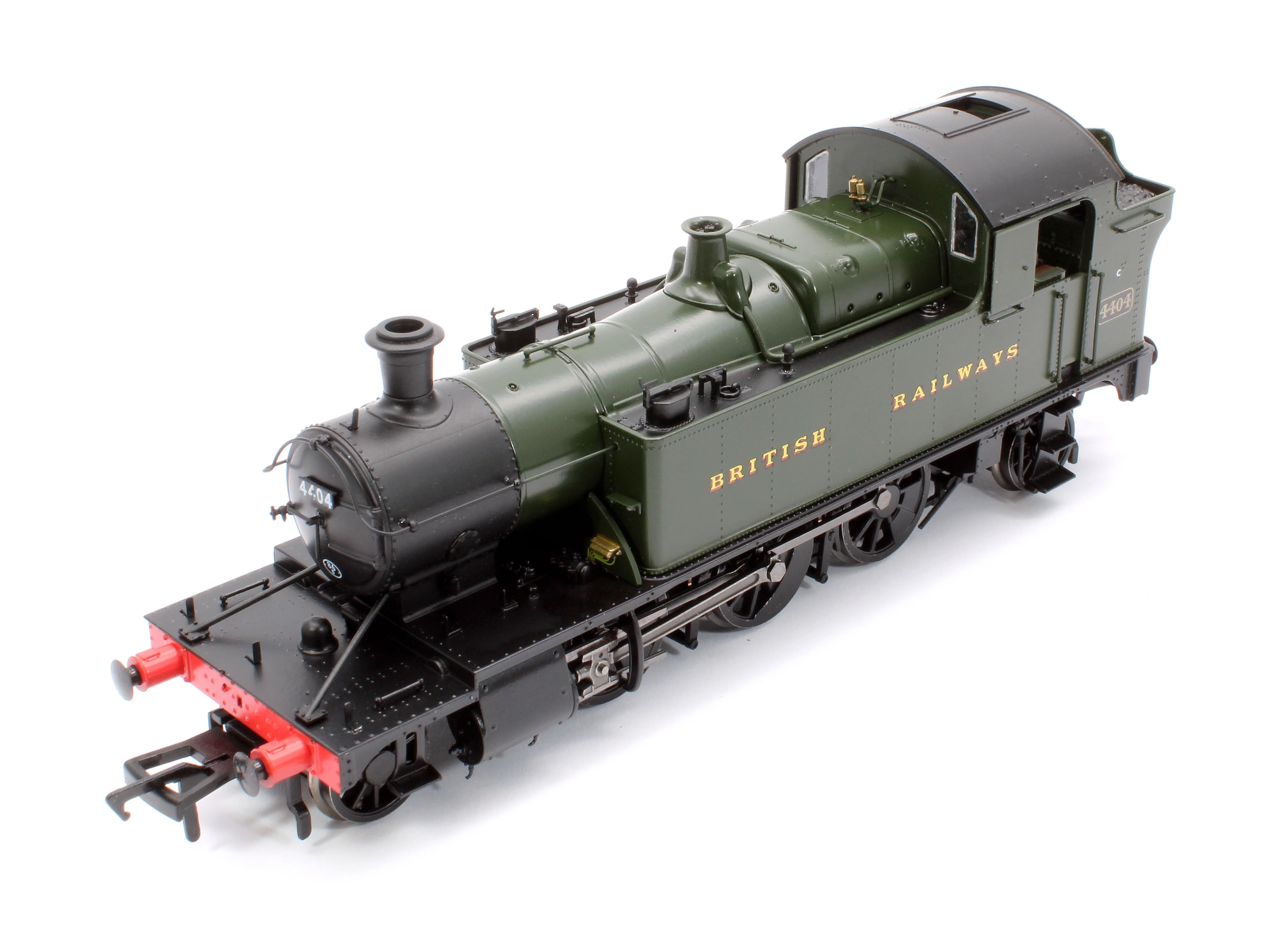 951505 GWR 44XX ‘Small Prairie’ British Railways (serif) Green No.4404 2-6-2T Steam Locomotive - DCC Sound - Image 9