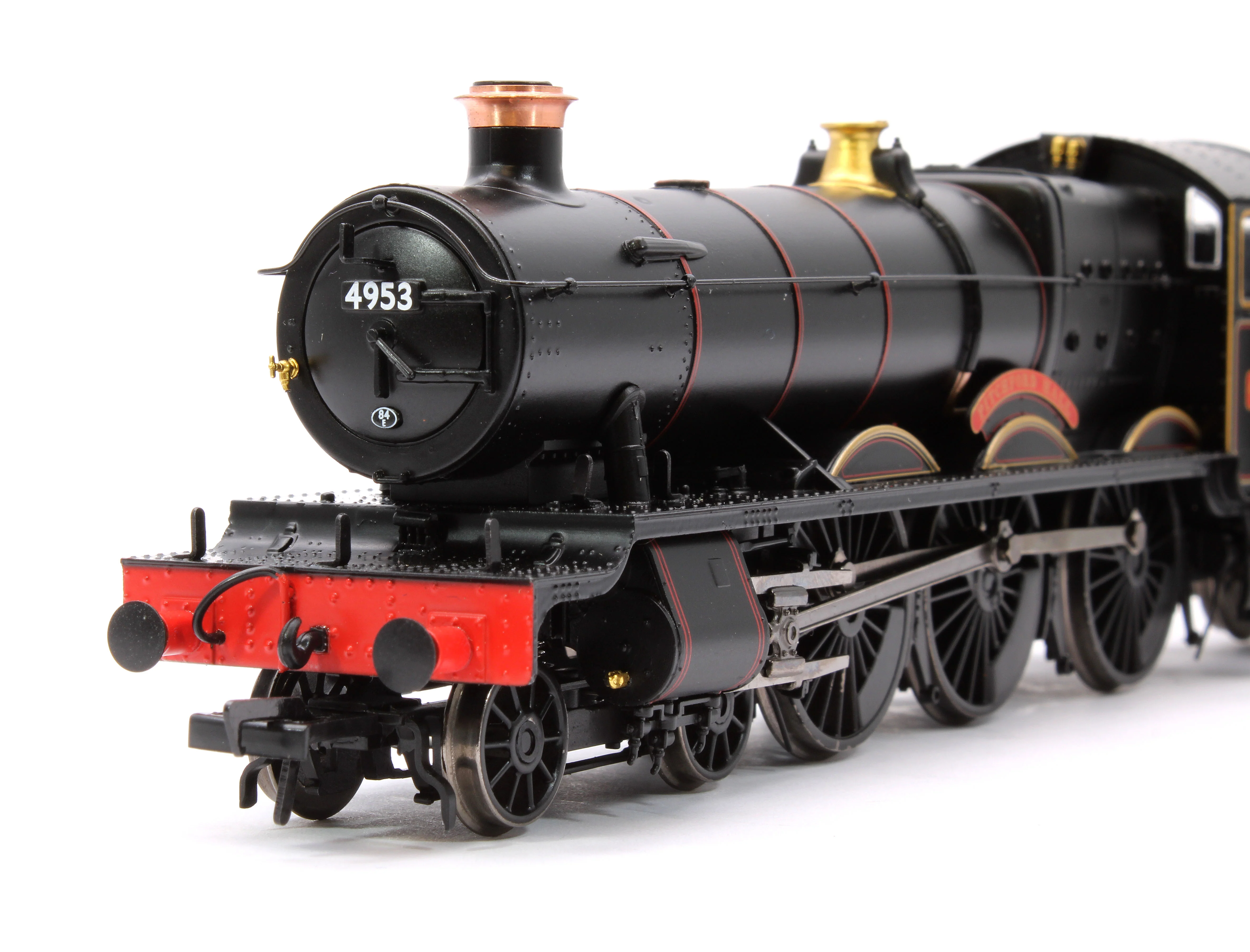 32-002B GWR 49XX 'Hall' 4953 'Pitchford Hall' BR Lined Black (Early Emblem) Steam Locomotive - Image 7