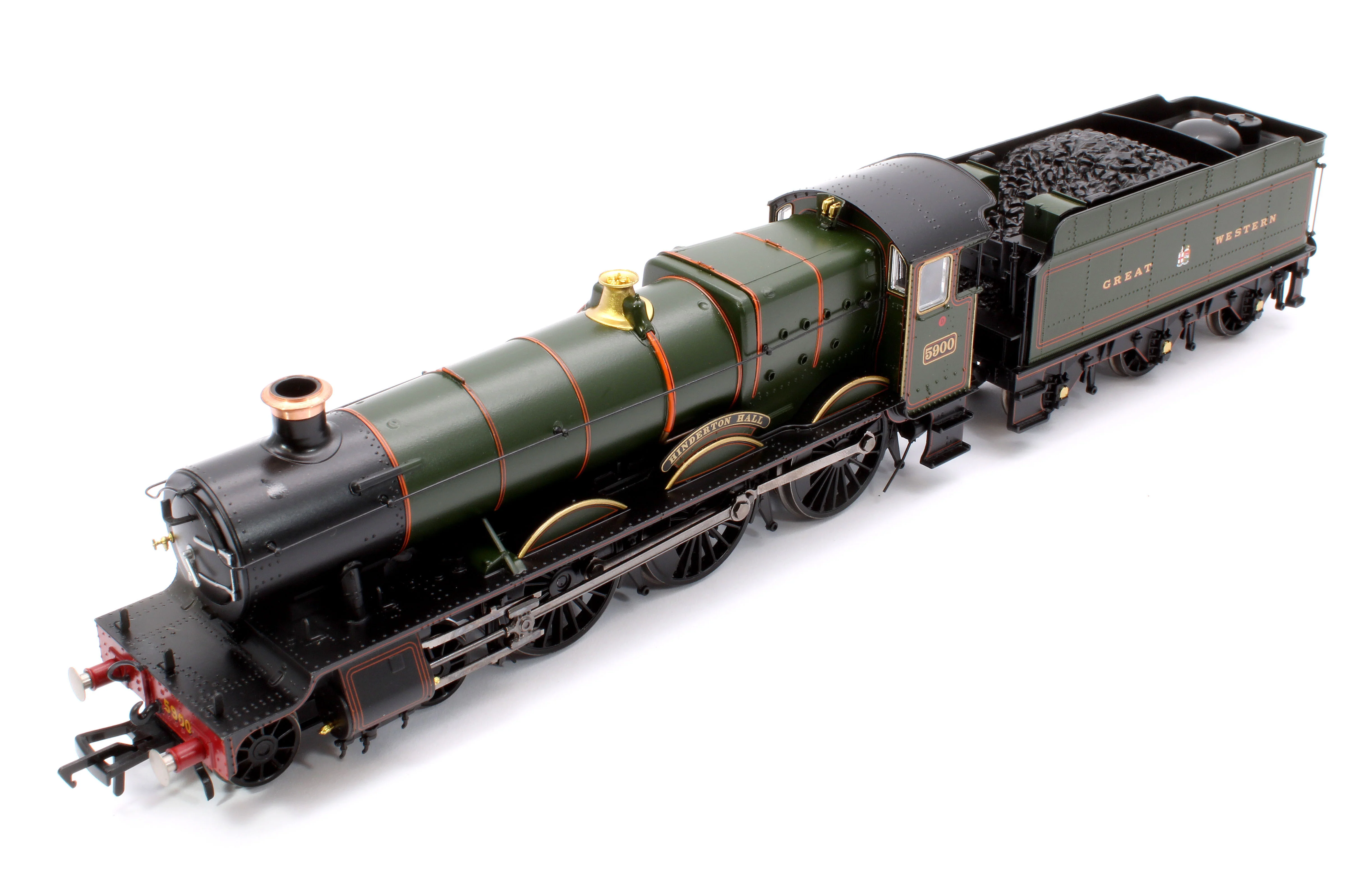 32-004A GWR 49XX 'Hall' 5900 'Hinderton Hall' GWR Lined Green (GW Crest) Steam Locomotive - Image 10