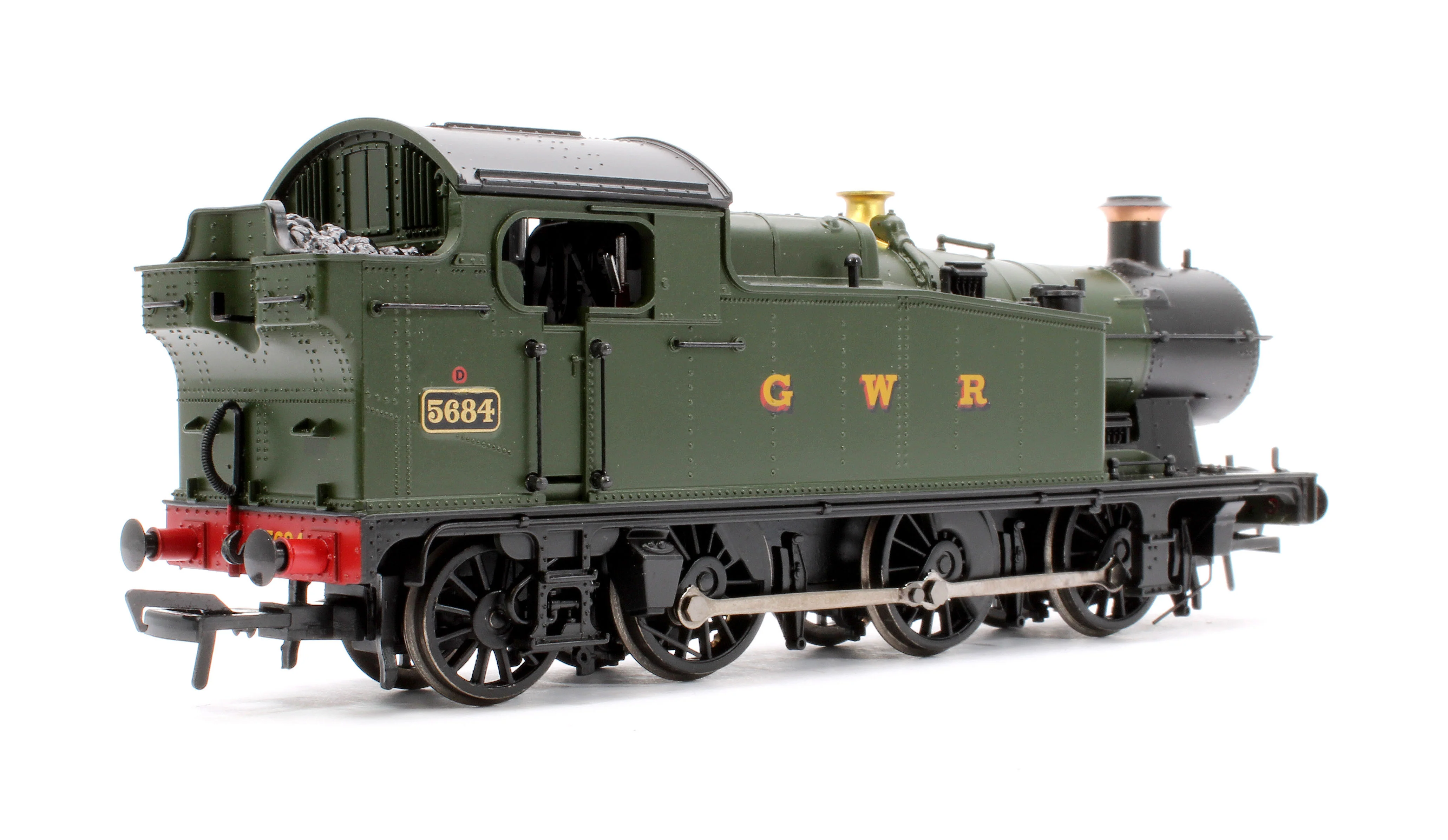32-084A GWR 56XX Tank 5684 GWR Green (GWR) Steam Locomotive - Image 4