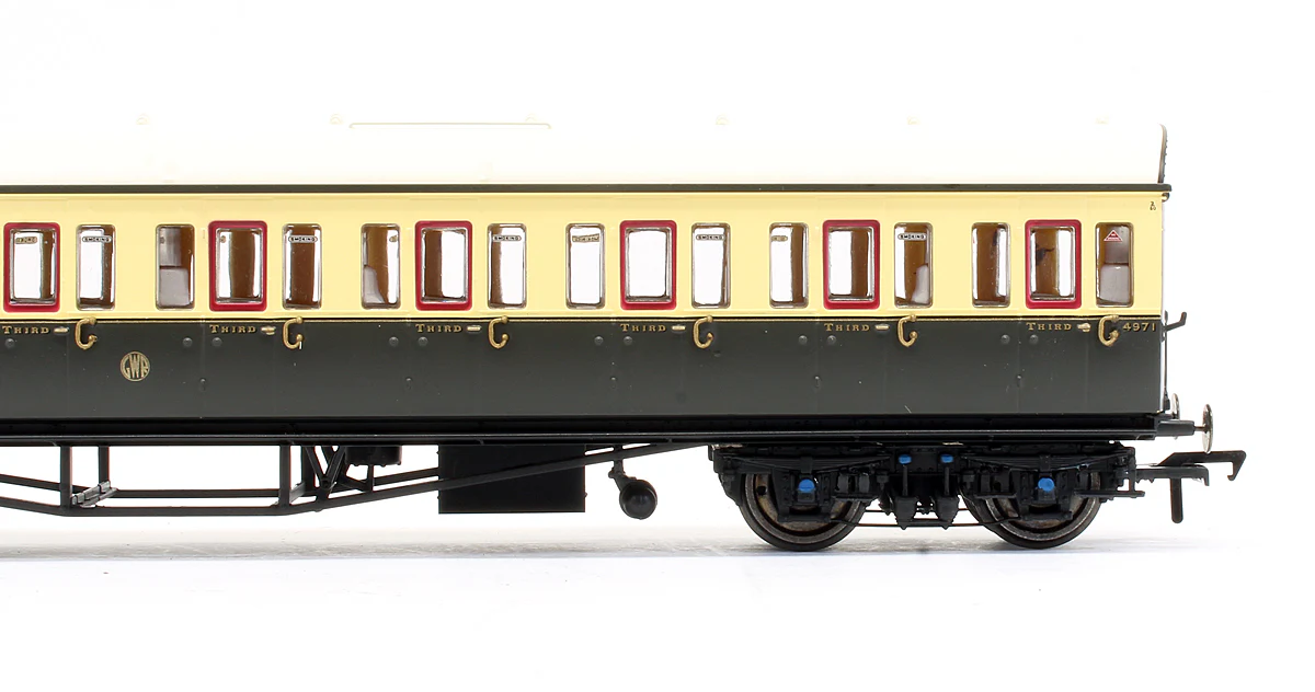 R4876 GWR Collett Suburban Brake 3rd (LH) Coach '4971' - Image 3