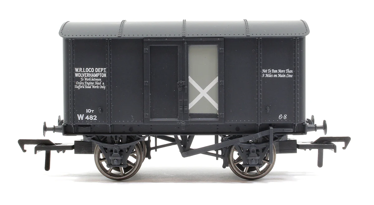 908020 GWR ‘Iron Mink’ Van No. W482, BR Departmental grey - Image 2