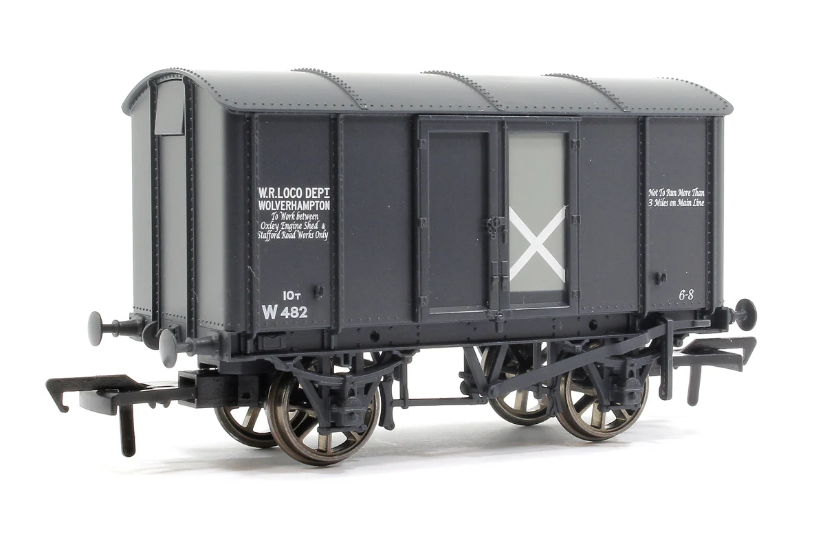 908020 GWR ‘Iron Mink’ Van No. W482, BR Departmental grey - Image 3