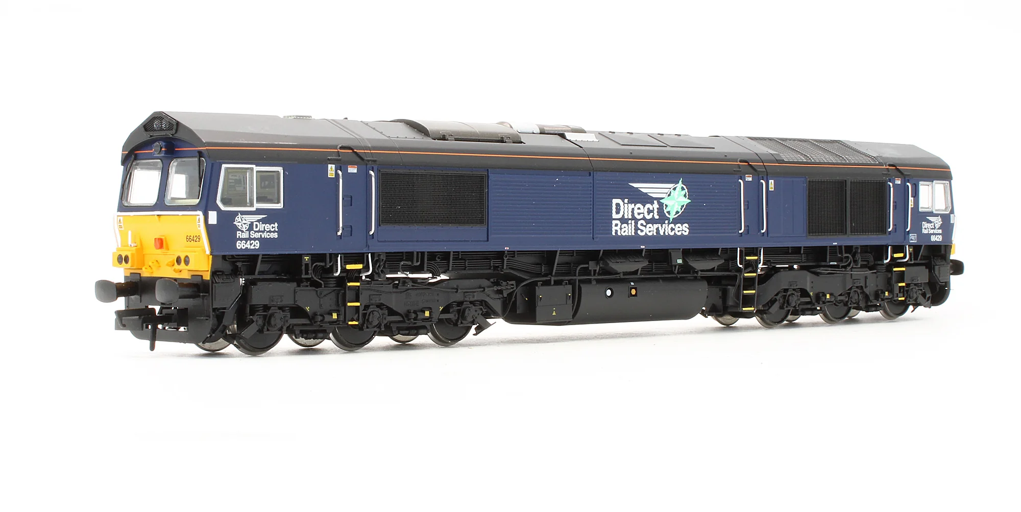 H4-66-013 Pre-Owned Class 66429 DRS Plain Livery Diesel Locomotive