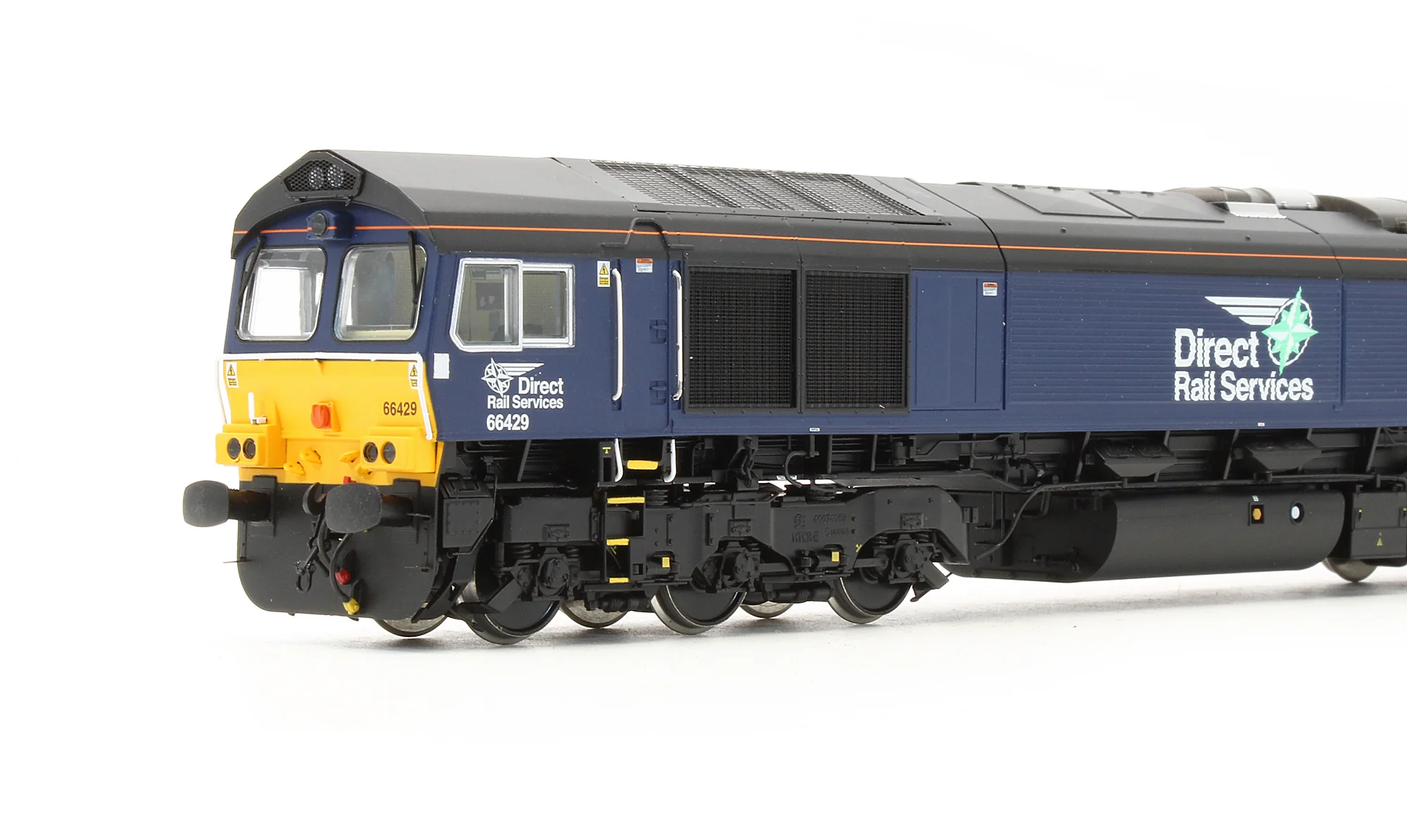 H4-66-013 Pre-Owned Class 66429 DRS Plain Livery Diesel Locomotive - Image 3