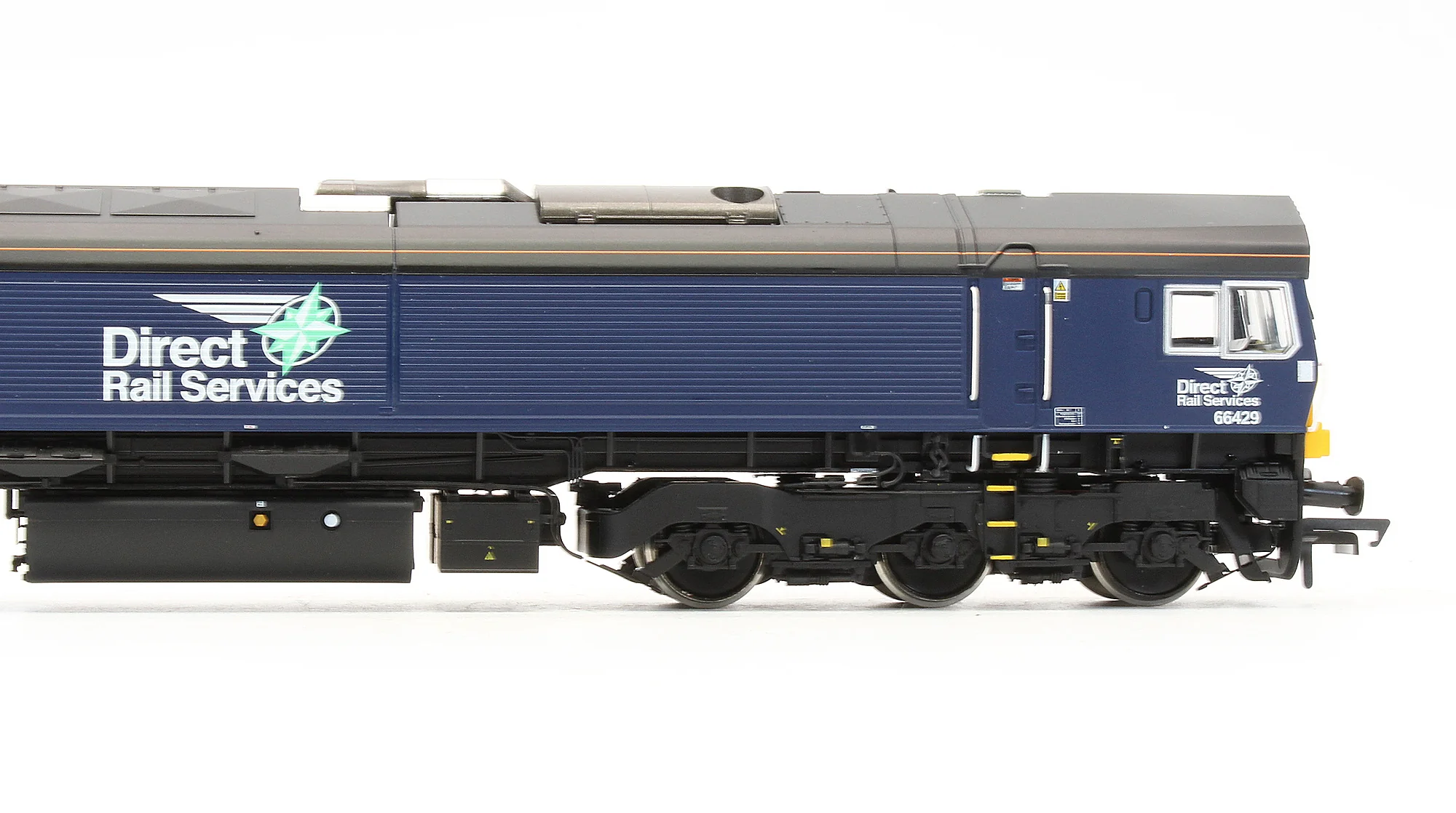 H4-66-013 Pre-Owned Class 66429 DRS Plain Livery Diesel Locomotive - Image 4