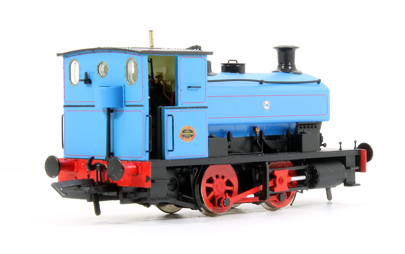 H4-AB14-008 Andrew Barclay 0-4-0ST 14” 2134 ‘No.3’ in Fina lined blue - Image 2