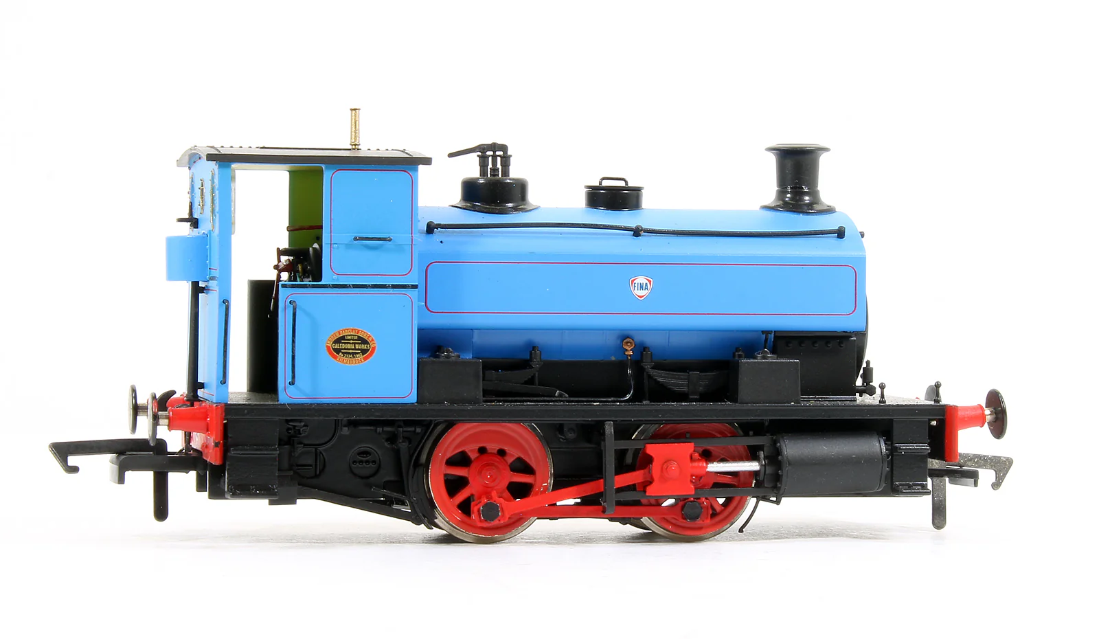 H4-AB14-008 Andrew Barclay 0-4-0ST 14” 2134 ‘No.3’ in Fina lined blue - Image 3