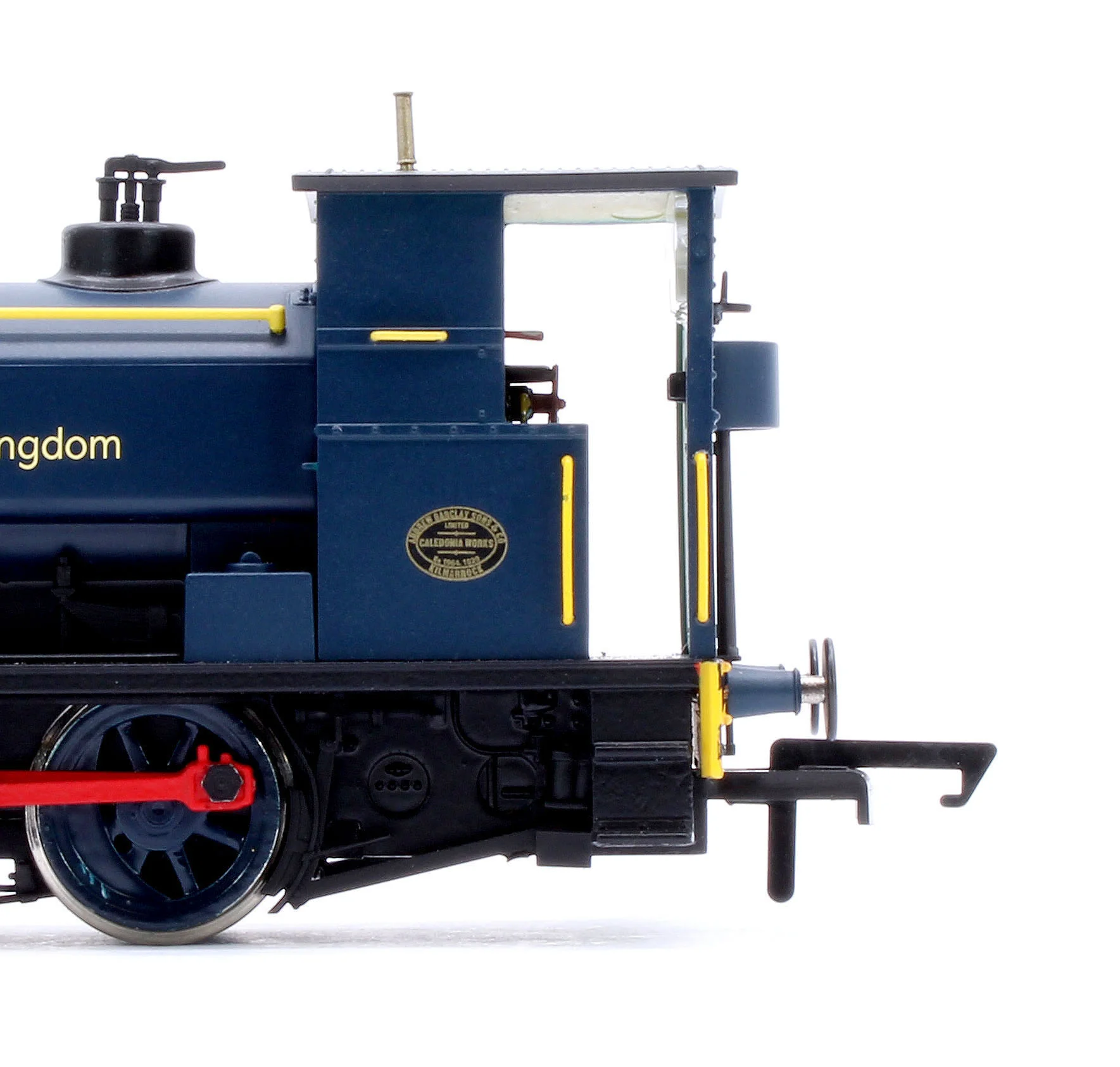 H4-AB16-004 Andrew Barclay 0-4-0ST 16" 1964 CPC UK Blue Steam Locomotive - Image 7