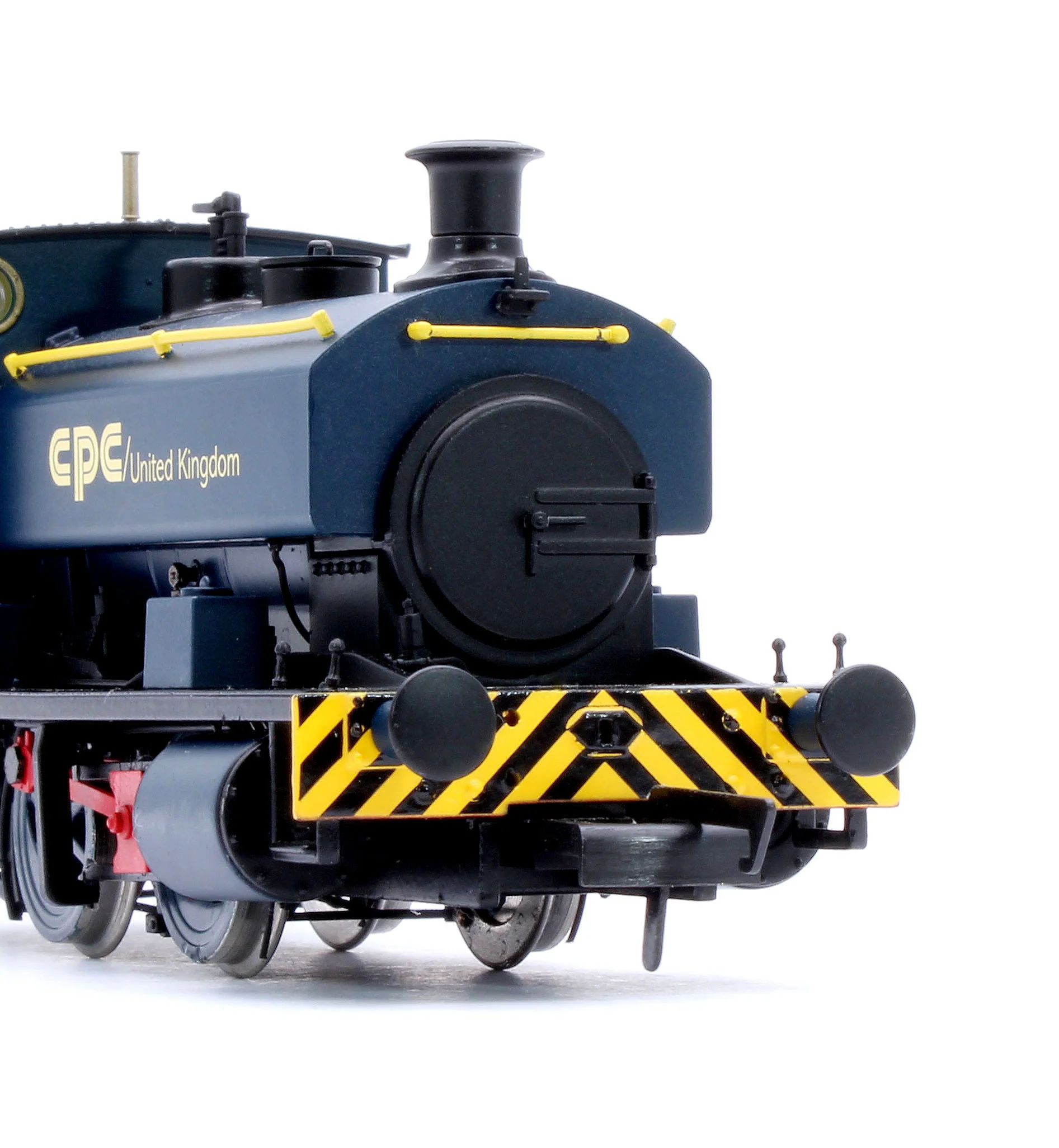 H4-AB16-004 Andrew Barclay 0-4-0ST 16" 1964 CPC UK Blue Steam Locomotive - Image 9
