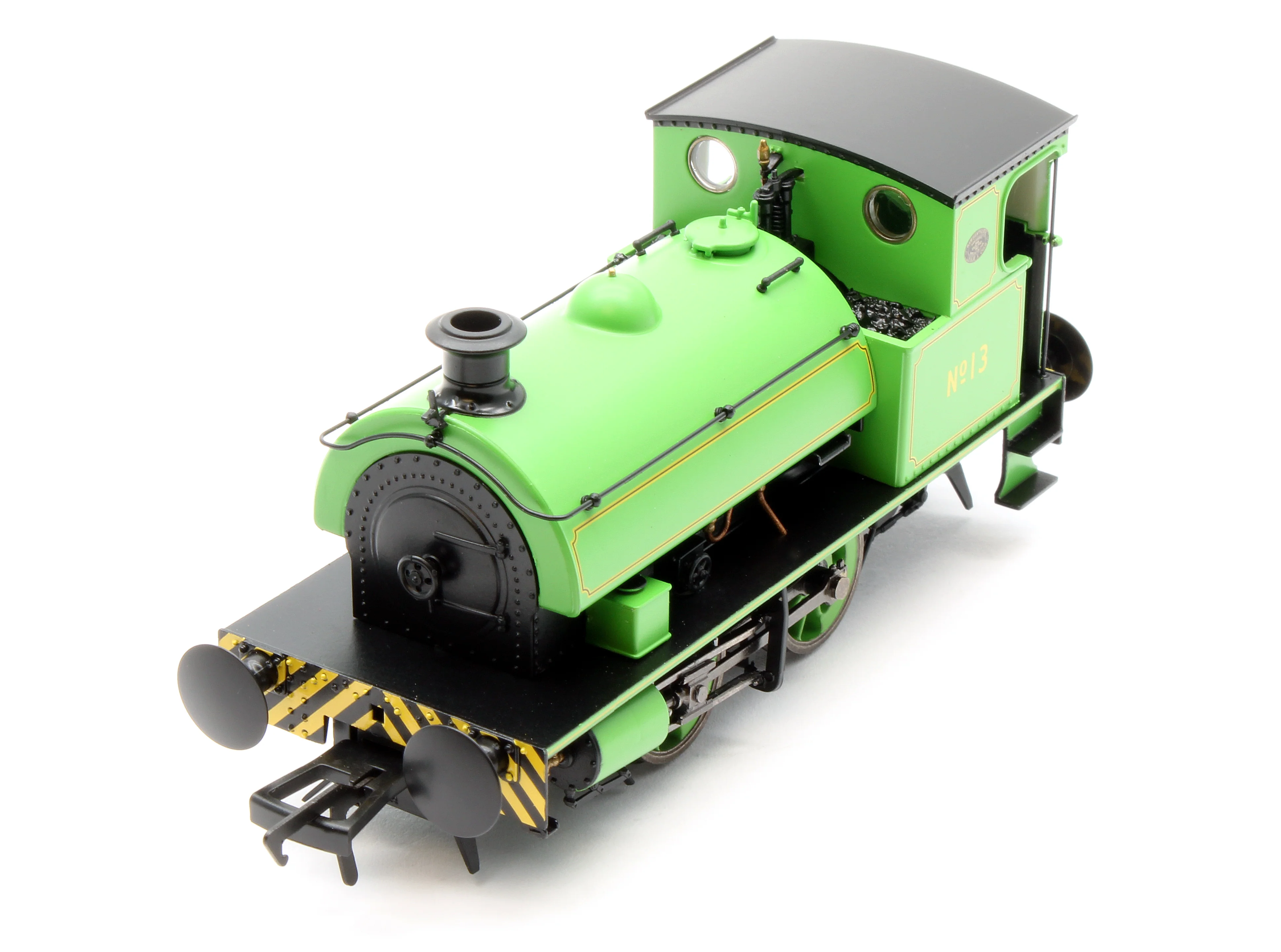 4S-024-008 Hawthorn Leslie 0-4-0 Yellow Chevrons Newcastle Electric Supply 13 - Steam Tank Locomotive - Image 7