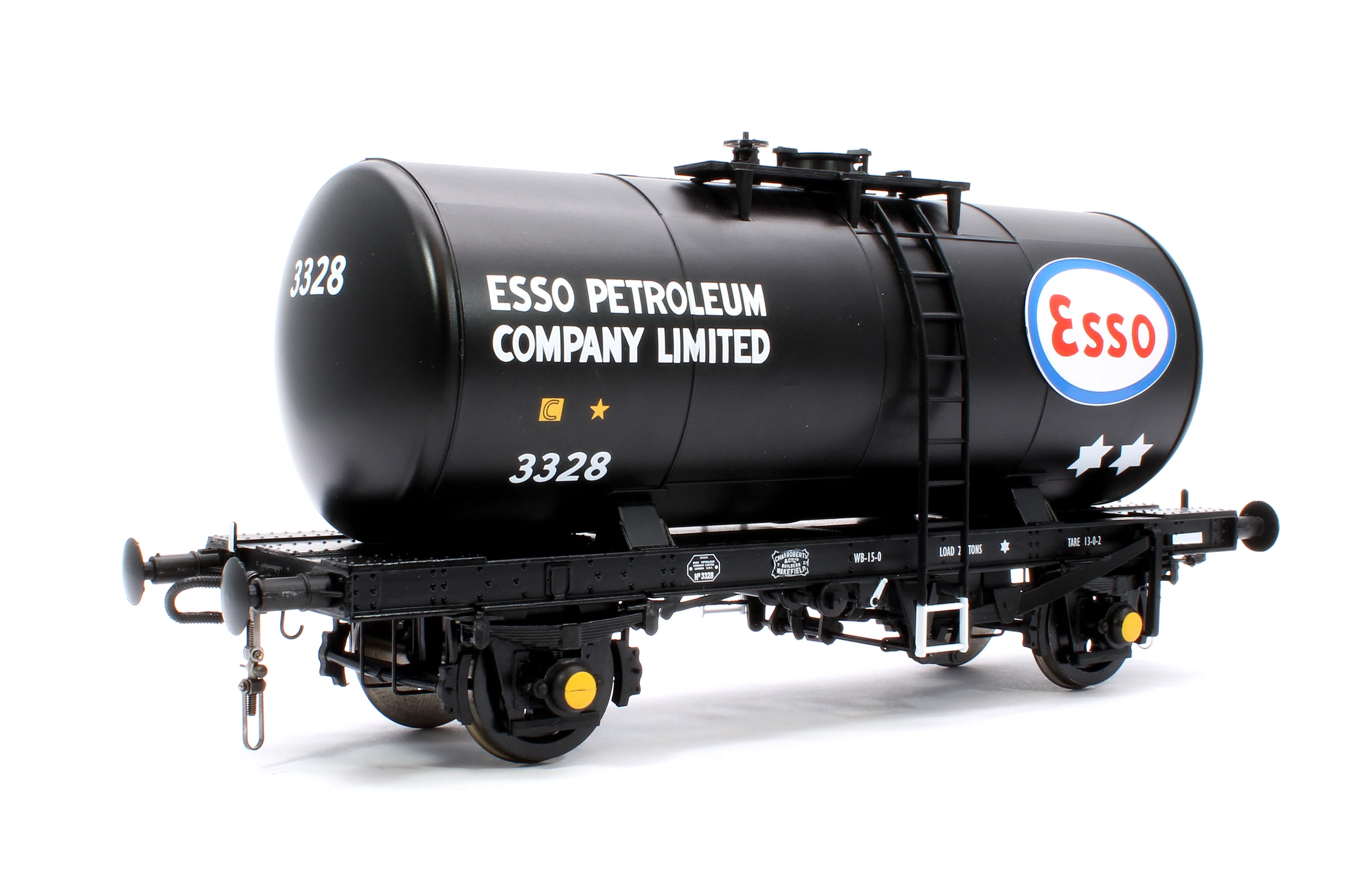 1011 35T 'B' Tank ESSO Black (early) No. 3328 - Image 3