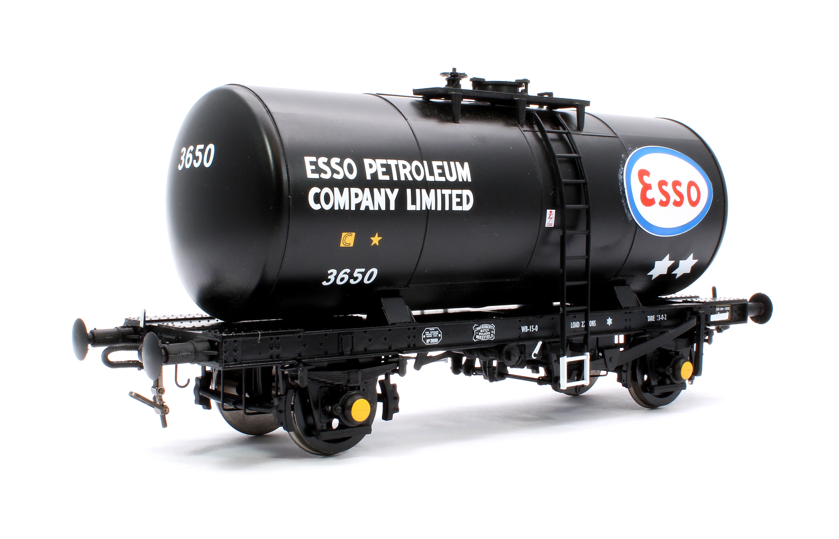 1013 35T 'B' Tank ESSO Black (alt livery) No. 3650 - Image 3