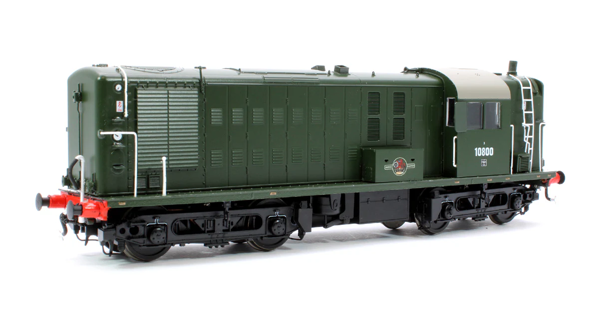 1083 North British Prototype 10800 BR Late Crest Green with Black bogies Diesel Locomotive