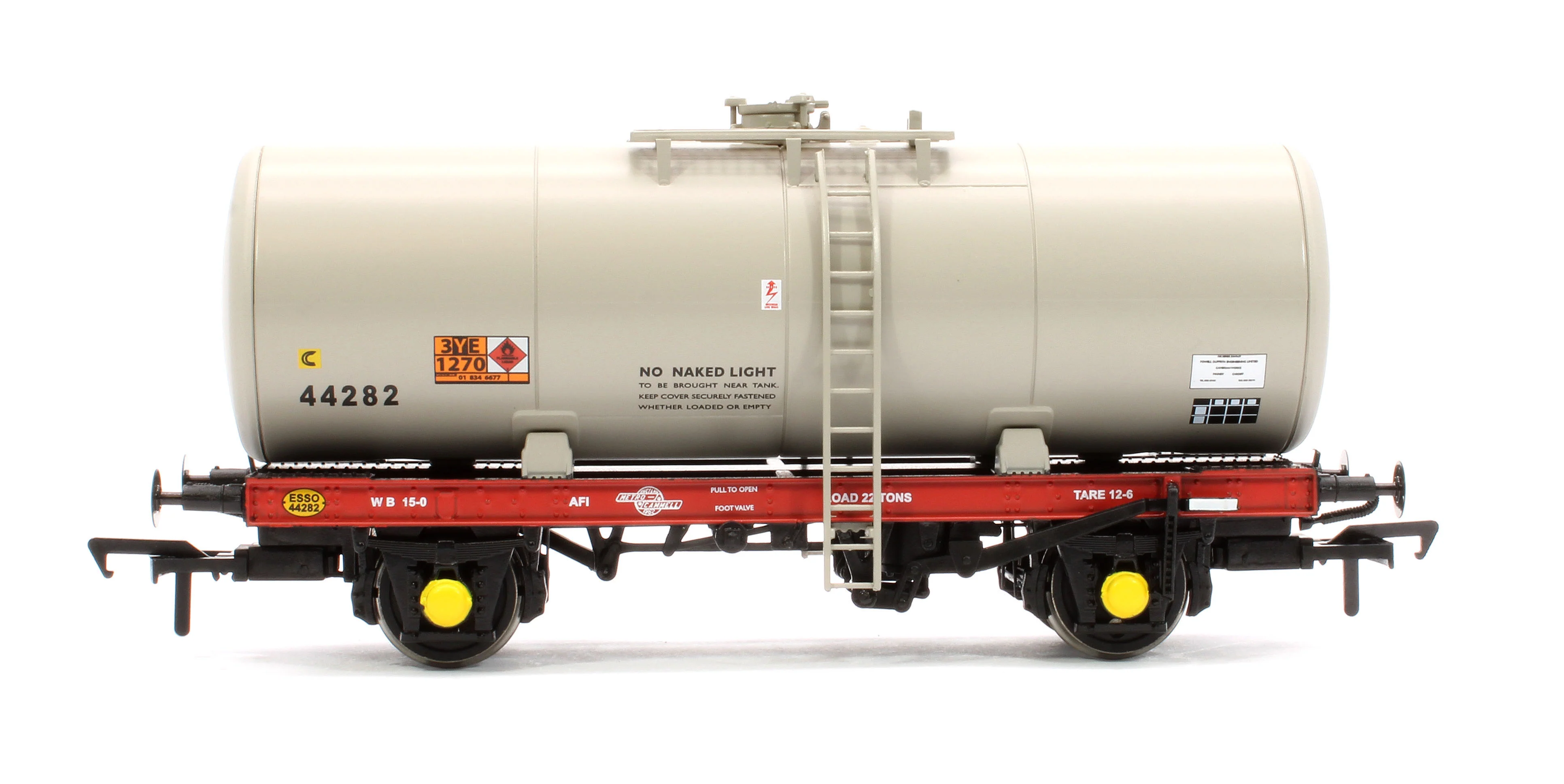 1157 35t ‘A Tank’ ESSO Grey/Red (Hazchem Panels) No.43237/44282/44292/44283 4-Pack - Image 5