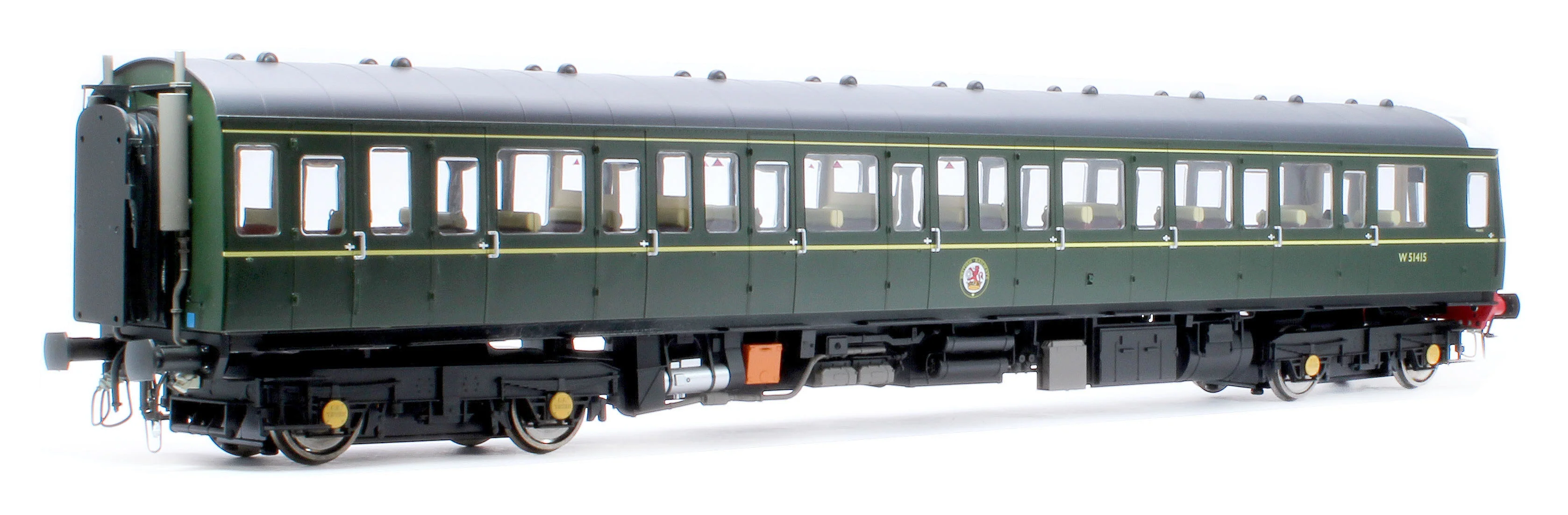 1176 Class 117 BR Green (Small Yellow Panel) 3 Car DMU - Image 17