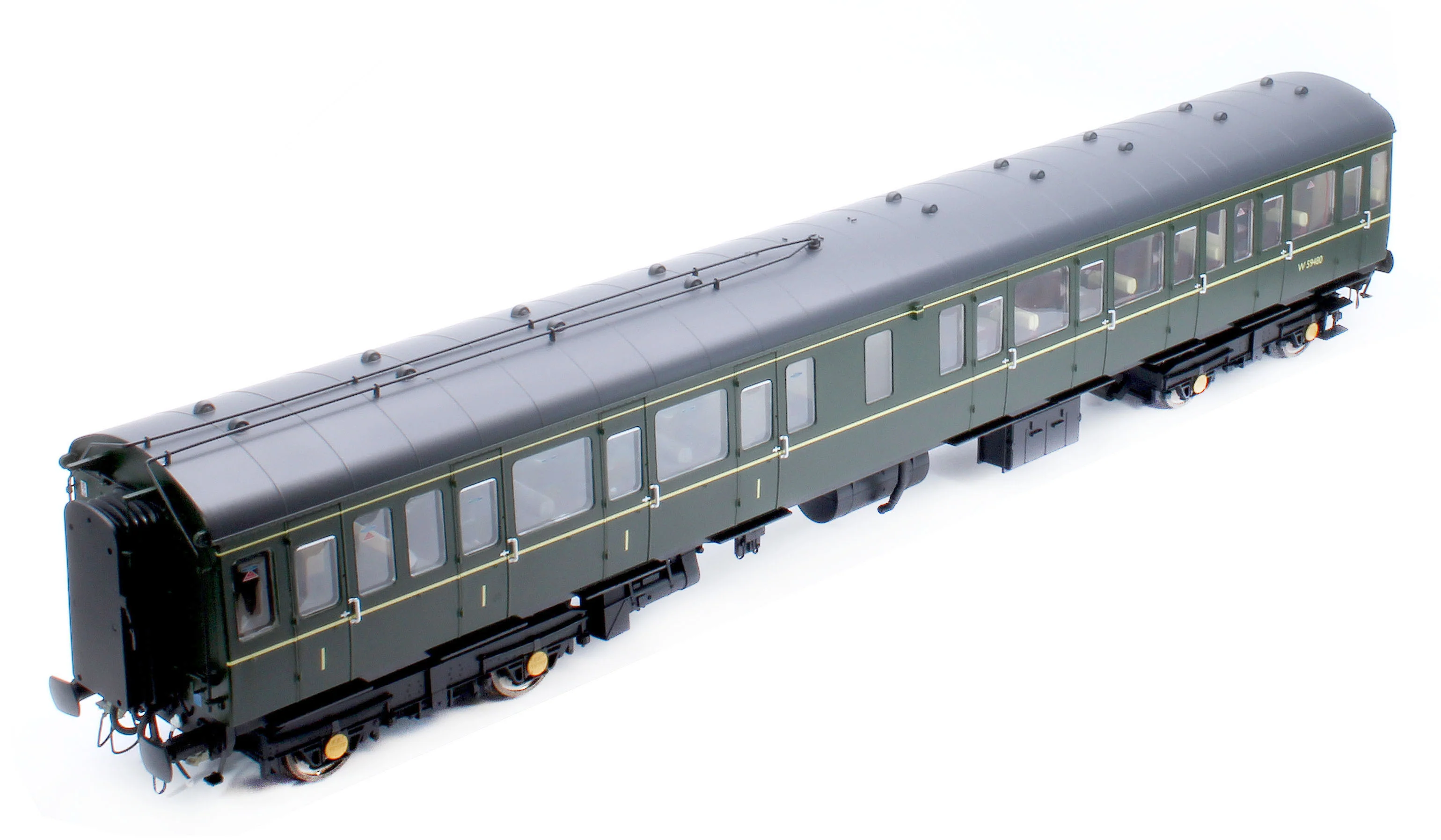 1176 Class 117 BR Green (Small Yellow Panel) 3 Car DMU - Image 23