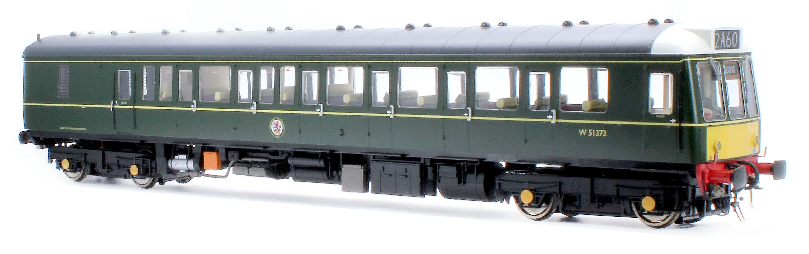 1176 Class 117 BR Green (Small Yellow Panel) 3 Car DMU - Image 7
