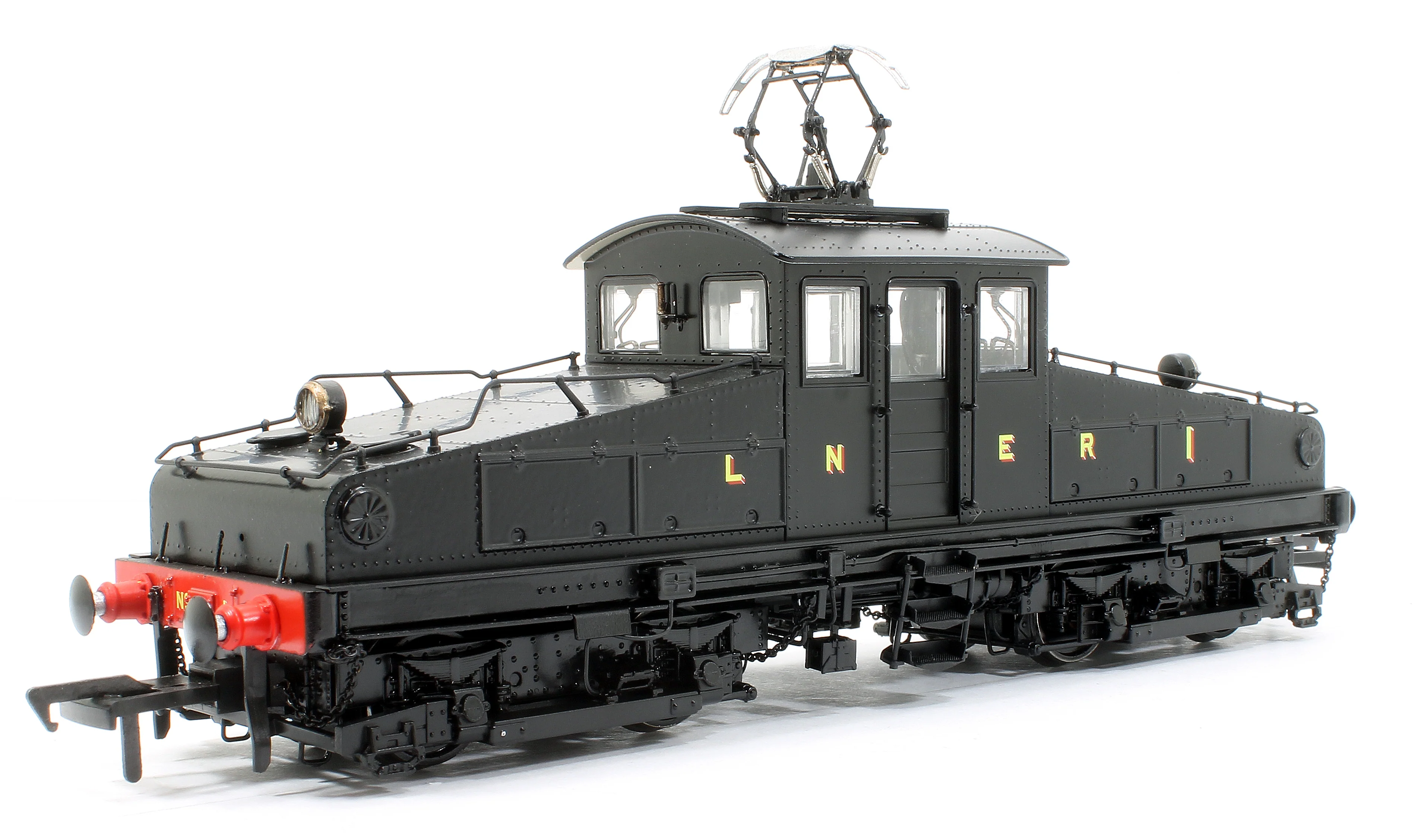 1202 North Eastern Railway ES1 LNER Unlined Black Bo-Bo Electric Locomotive No.1