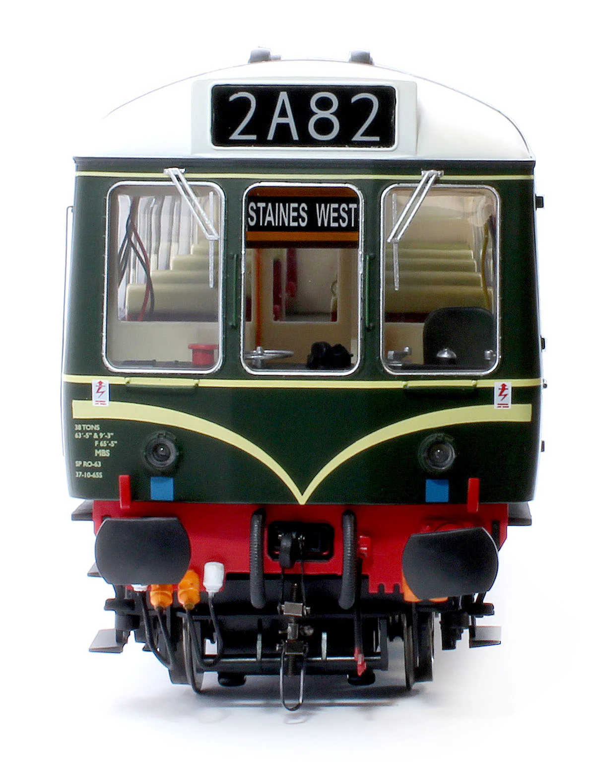 1210 Class 121 BR Green (Speed Whiskers) Single Car DMU W55021 - Image 10