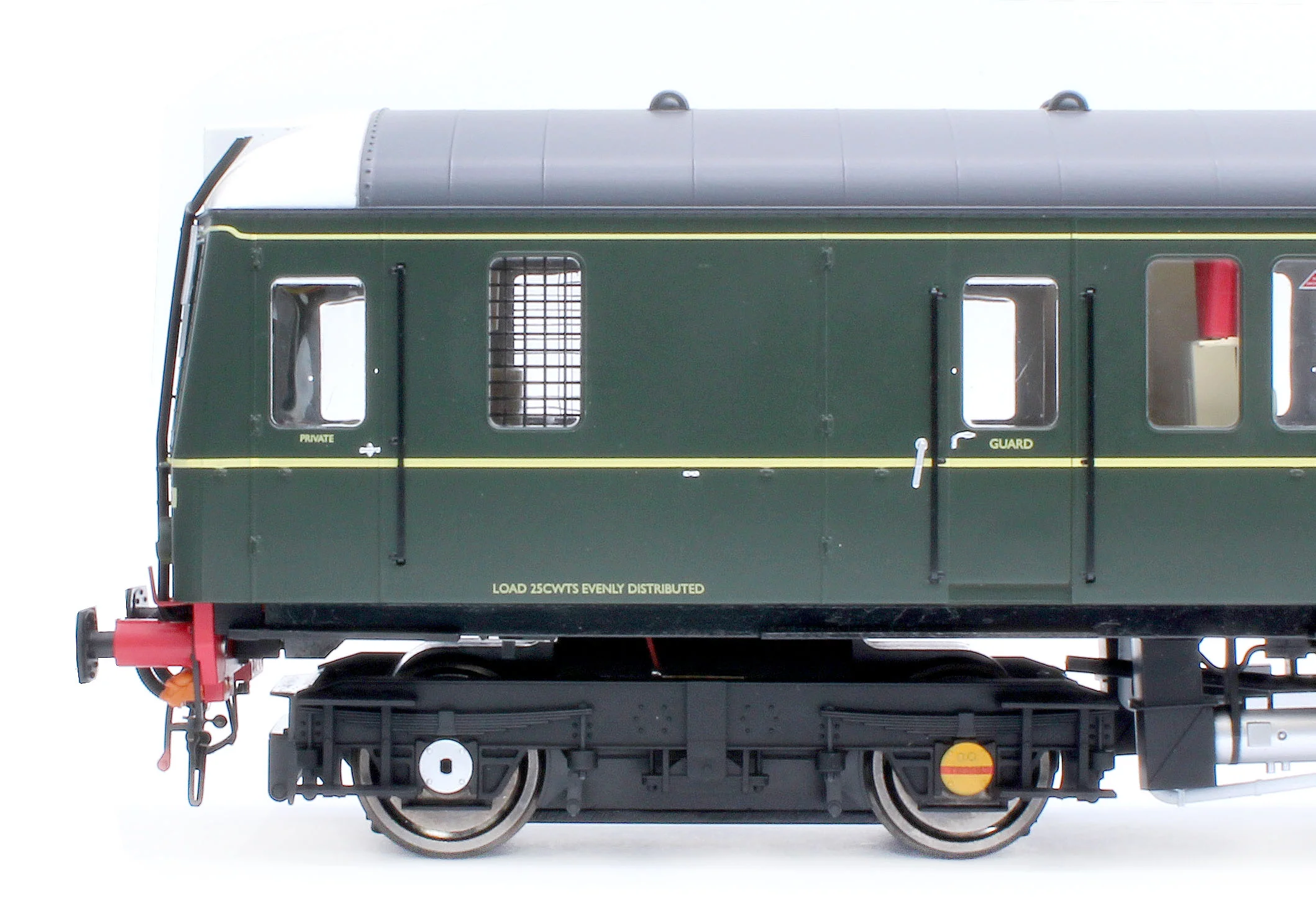 1210 Class 121 BR Green (Speed Whiskers) Single Car DMU W55021 - Image 6