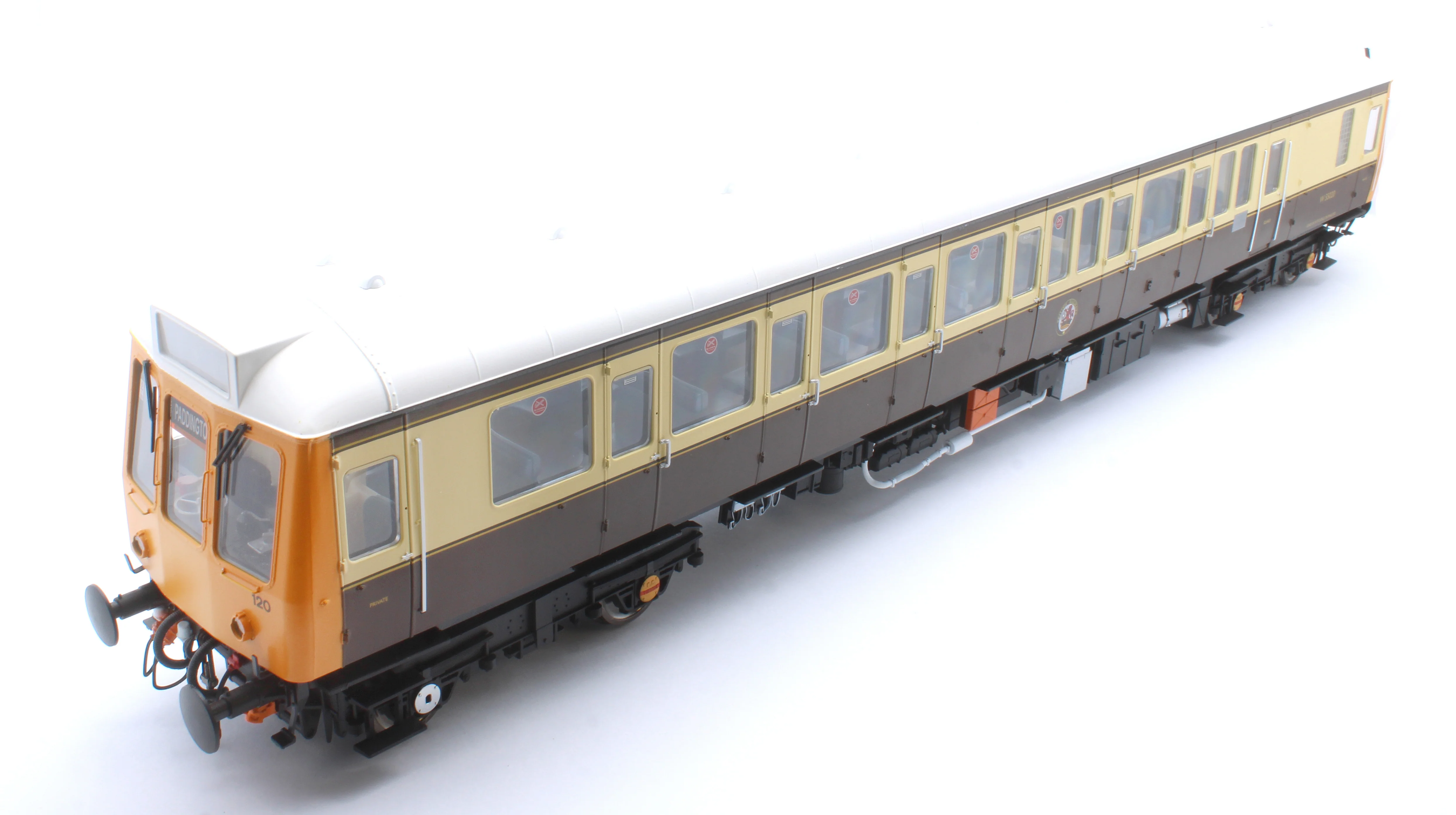 1215 Class 121 GWR150 Chocolate/Cream Single Car DMU W55020 - Image 9