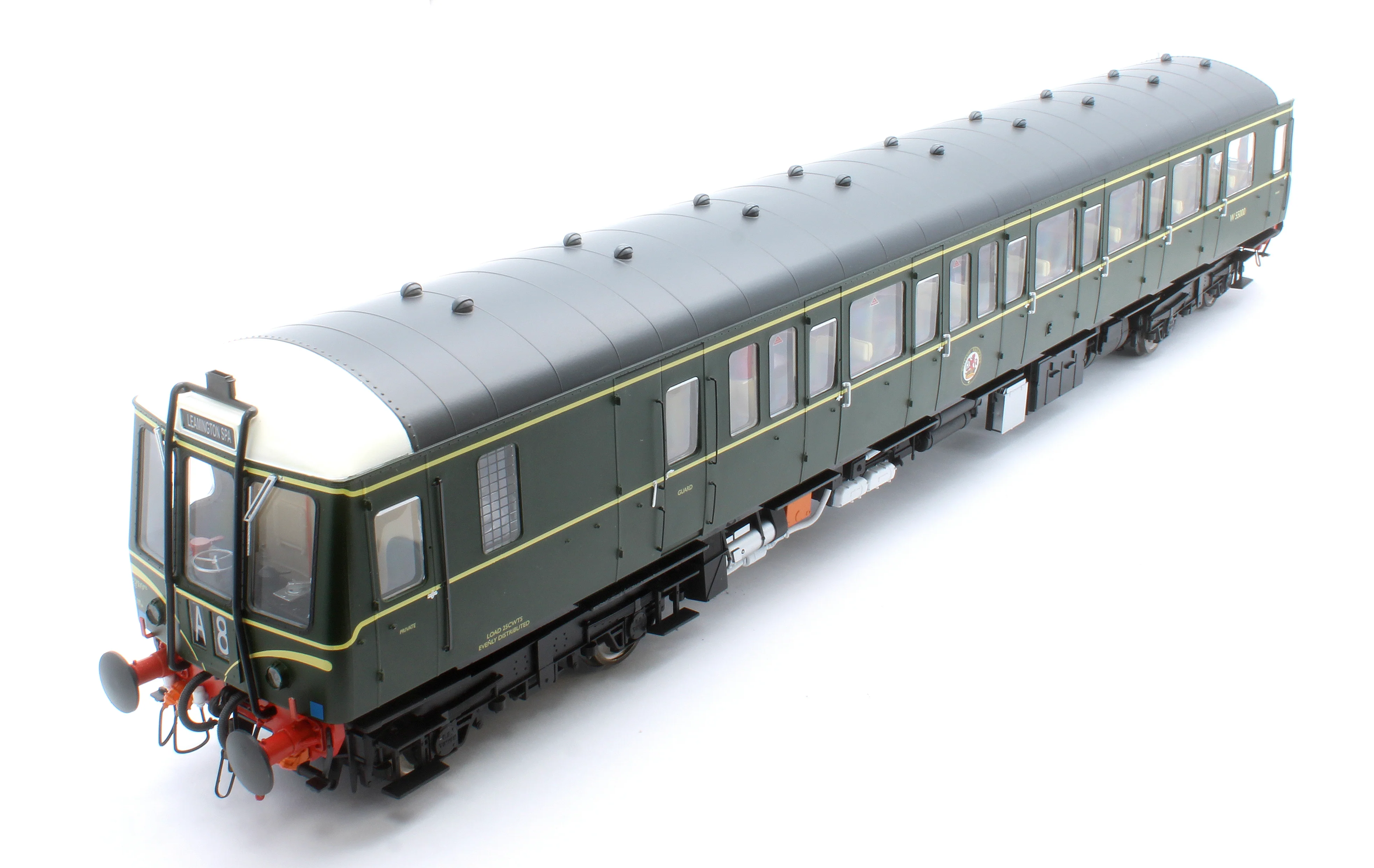 1220 Class 122 BR Green (Speed Whiskers) Single Car DMU W55000 - Image 9