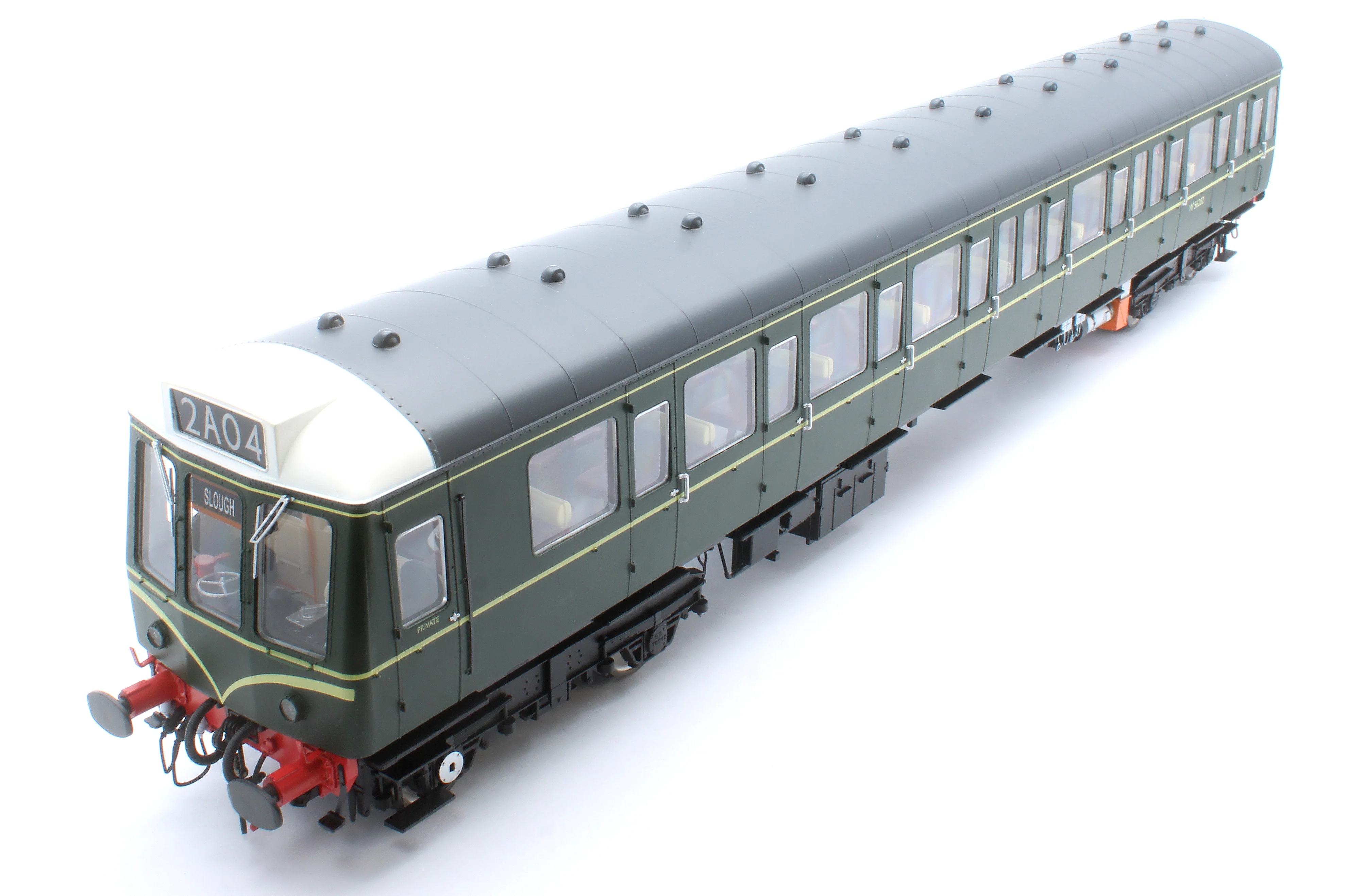 1240 Class 149 BR Green (Speed Whiskers) Unpowered DMU Trailer Car W56282 - Image 9