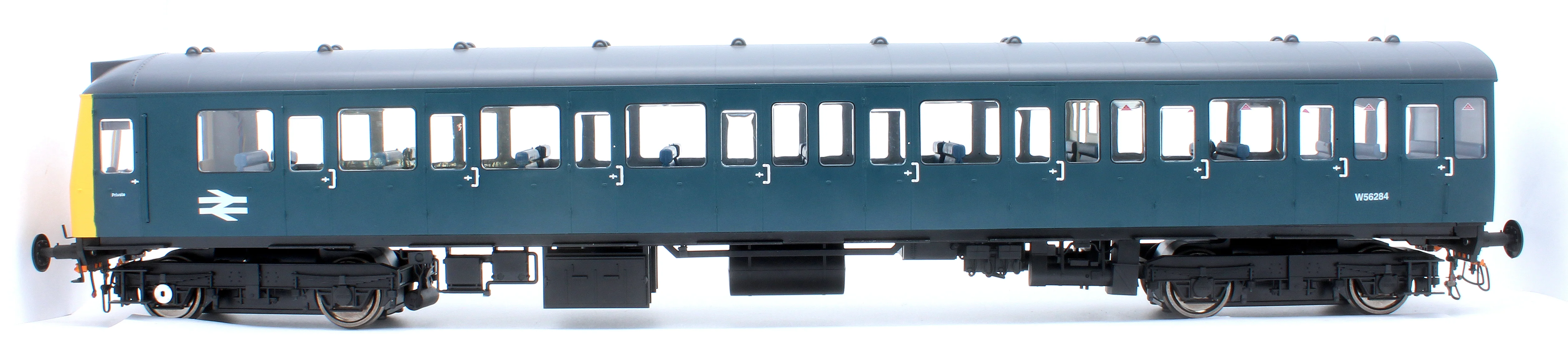 1242 Class 149 BR Blue (Full Yellow Ends) Unpowered DMU Trailer Car W56284 - Image 5