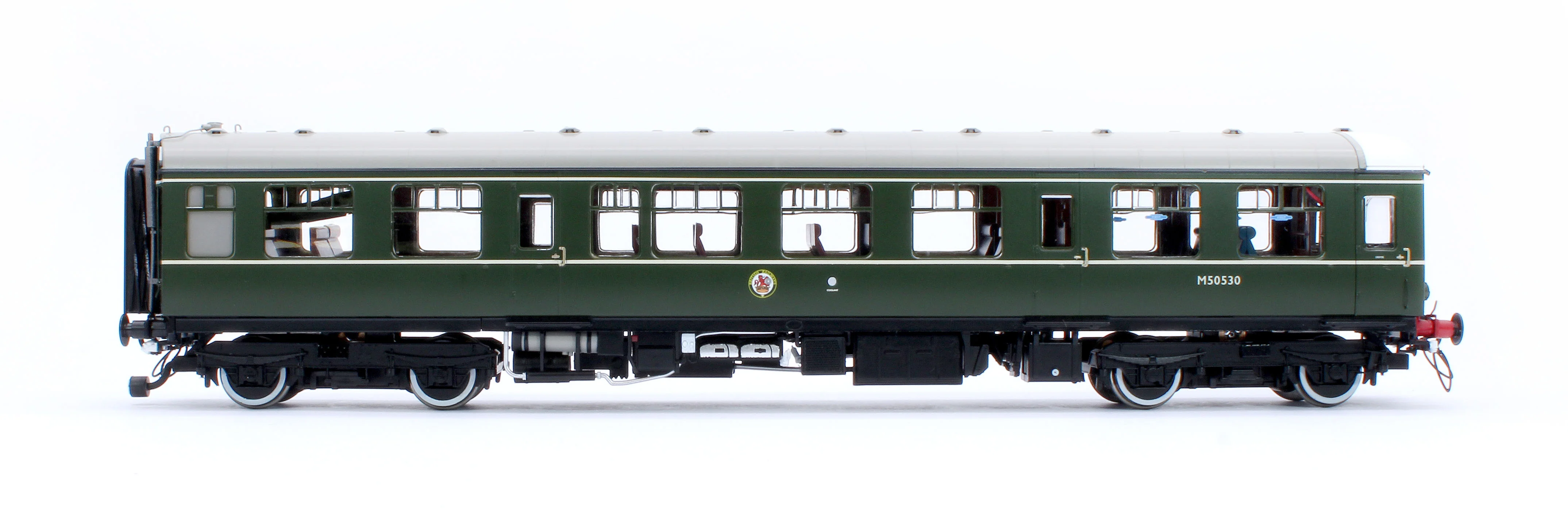 1451 Class 104 3 Car DMU M50478/M59186/M50530 BR Green (Speed Whiskers and Coaching Stock roundel) - Image 10