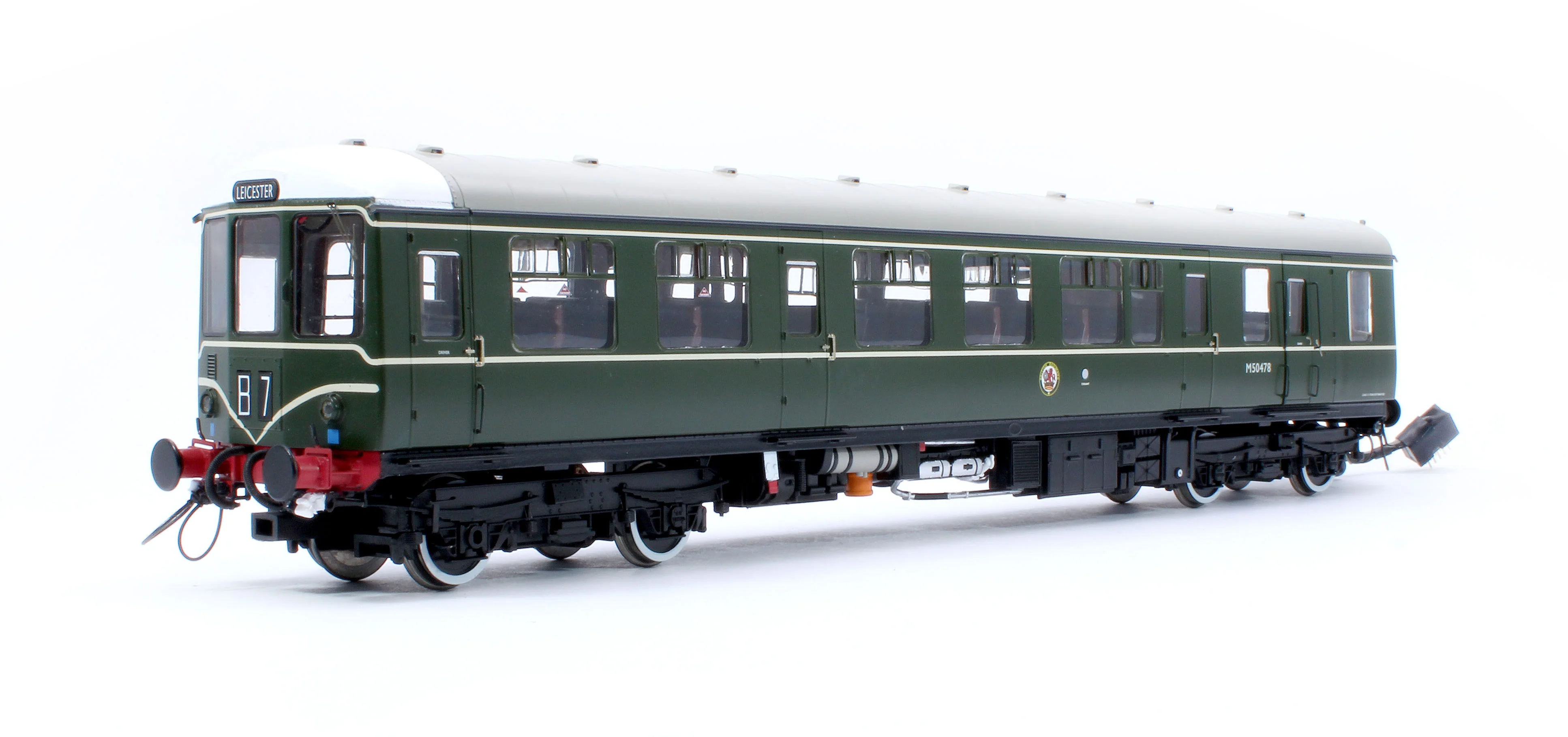1451 Class 104 3 Car DMU M50478/M59186/M50530 BR Green (Speed Whiskers and Coaching Stock roundel) - Image 3