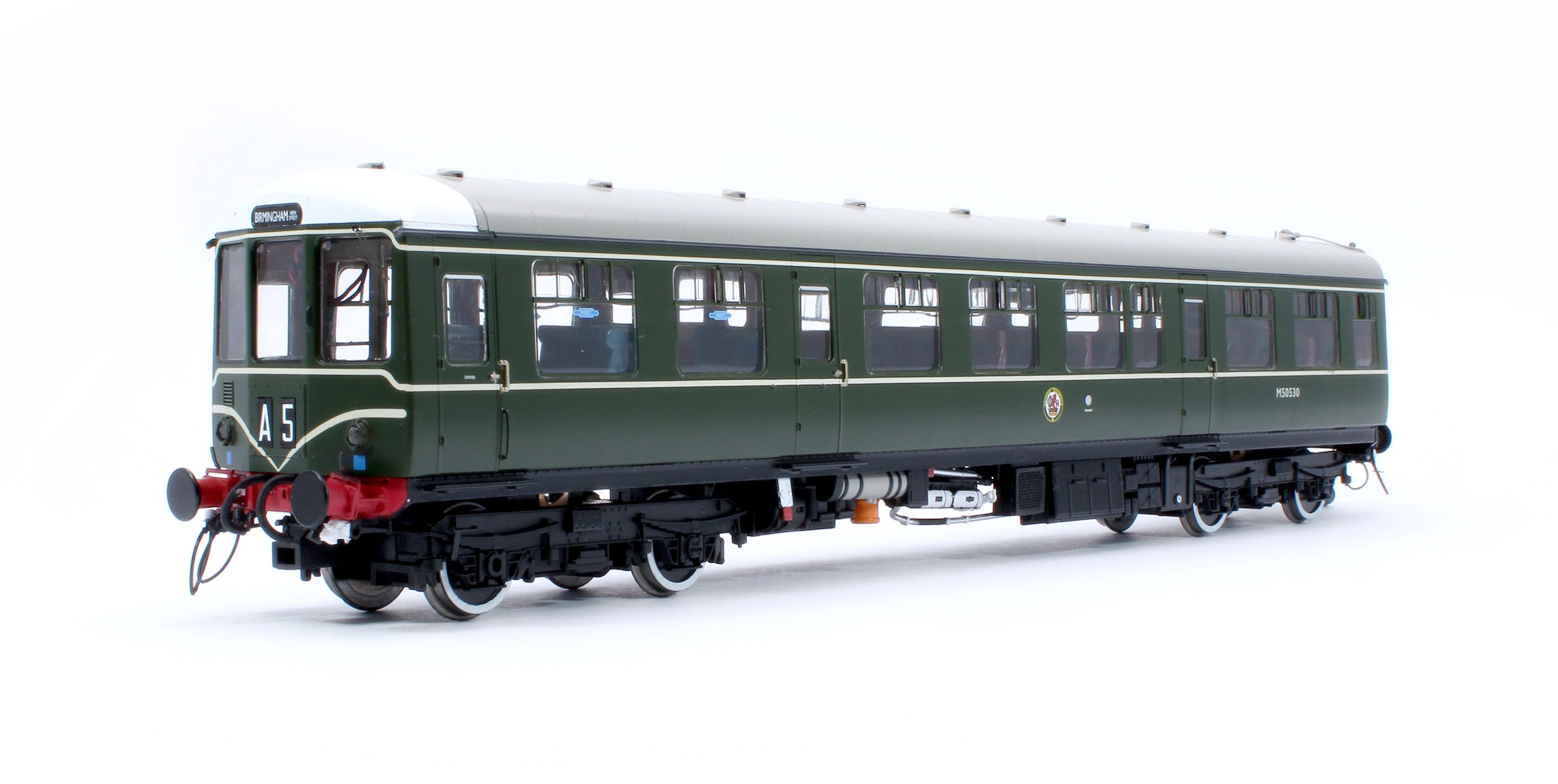 1451 Class 104 3 Car DMU M50478/M59186/M50530 BR Green (Speed Whiskers and Coaching Stock roundel) - Image 9