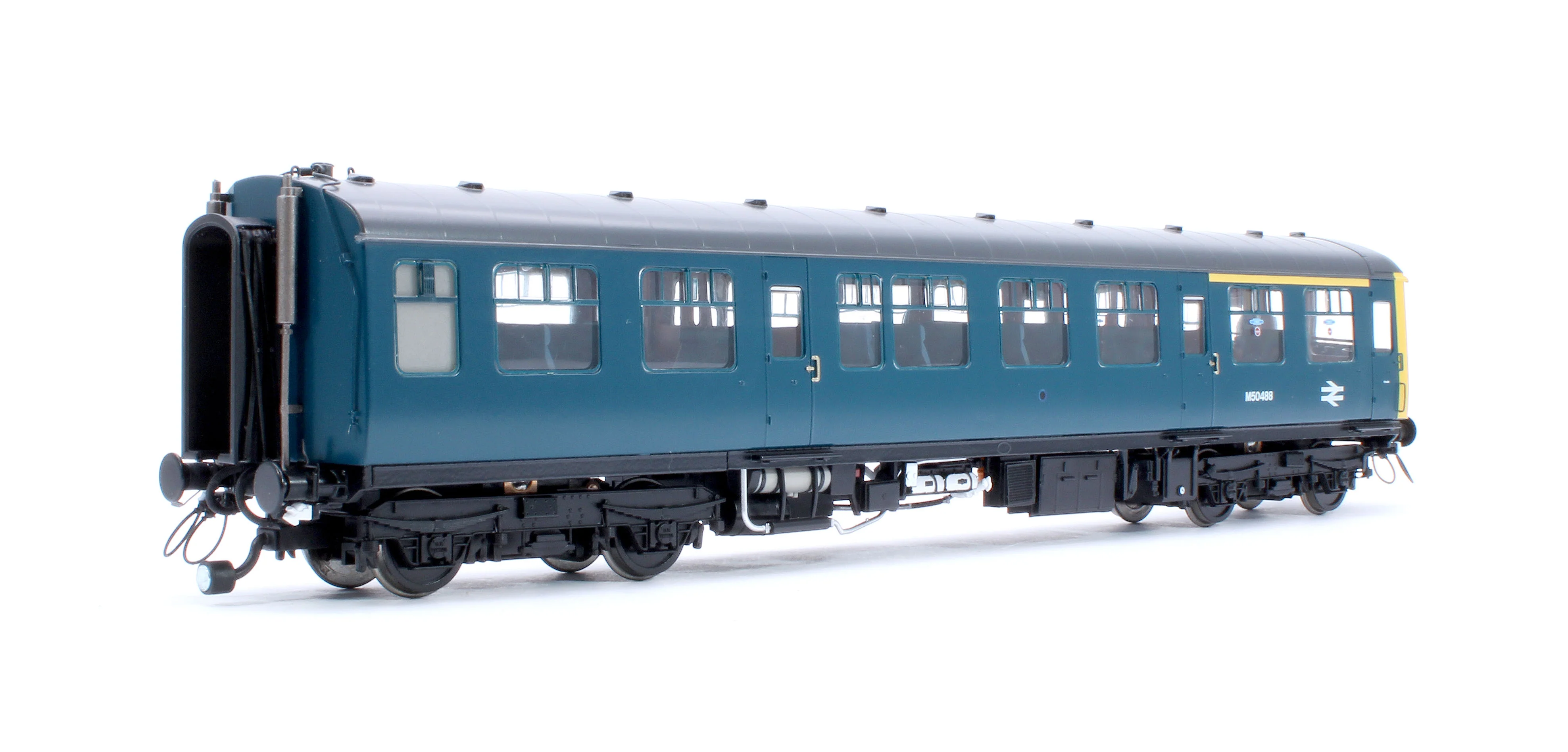 1453 Class 104 3 Car DMU M50436/M59141/M50488 BR Blue (Full Yellow Ends / Headcode Panel) - Image 11