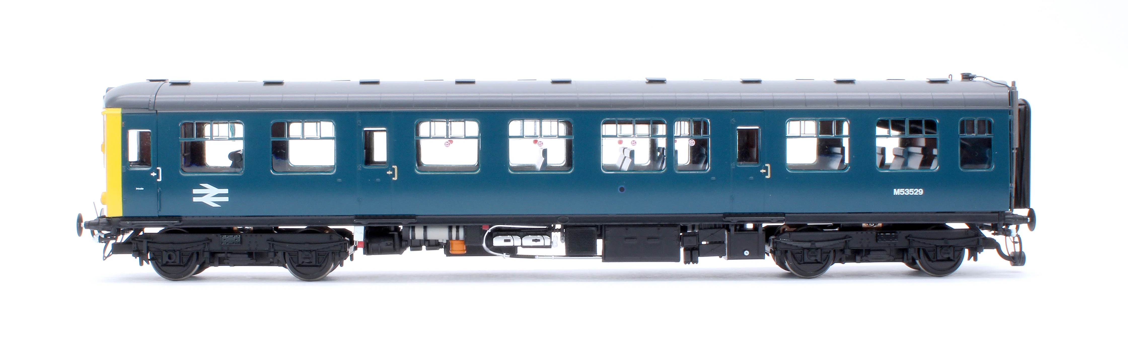 1455 Class 104 2 Car DMU M53421/M53529 BR Blue - Image 4