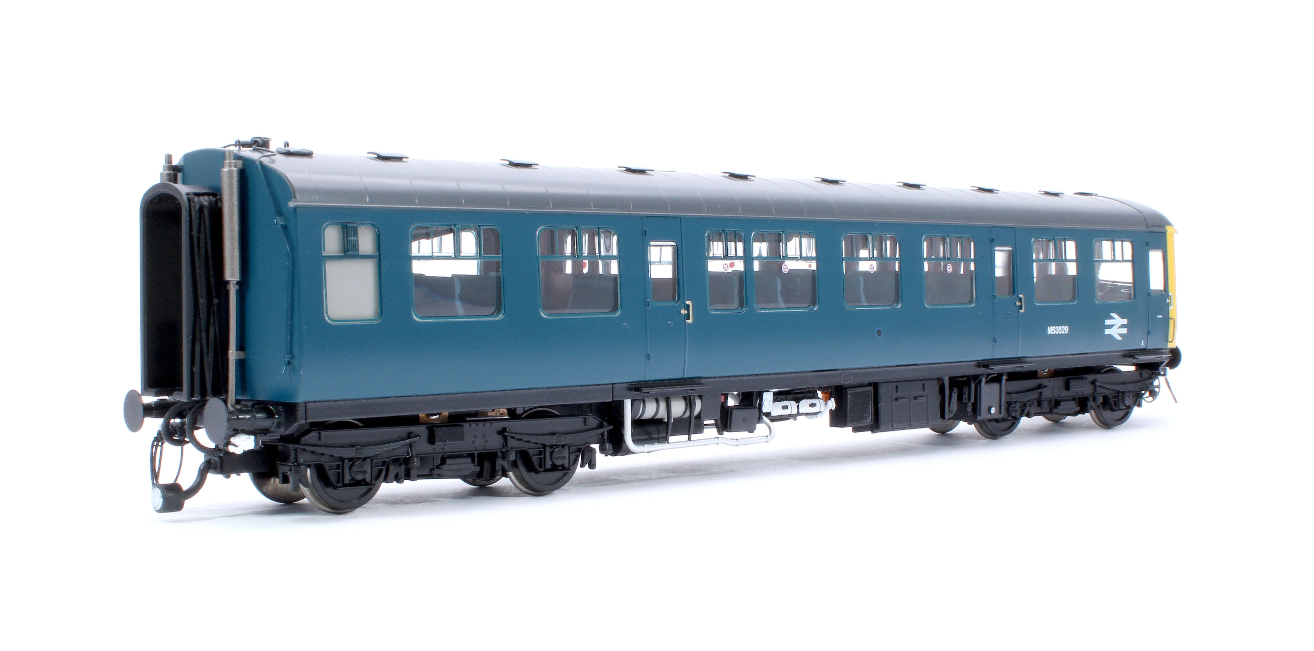 1455 Class 104 2 Car DMU M53421/M53529 BR Blue - Image 5