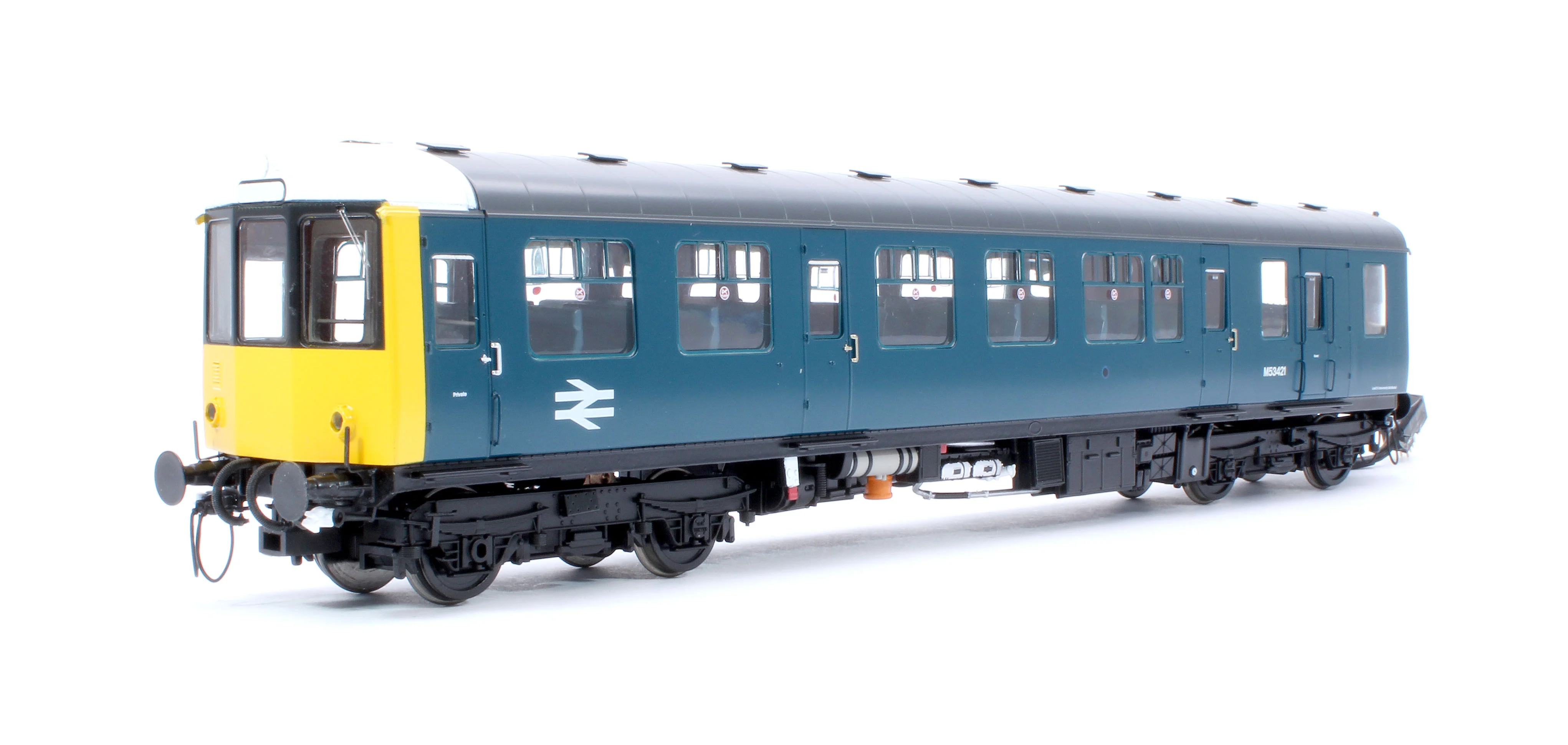 1455 Class 104 2 Car DMU M53421/M53529 BR Blue - Image 9