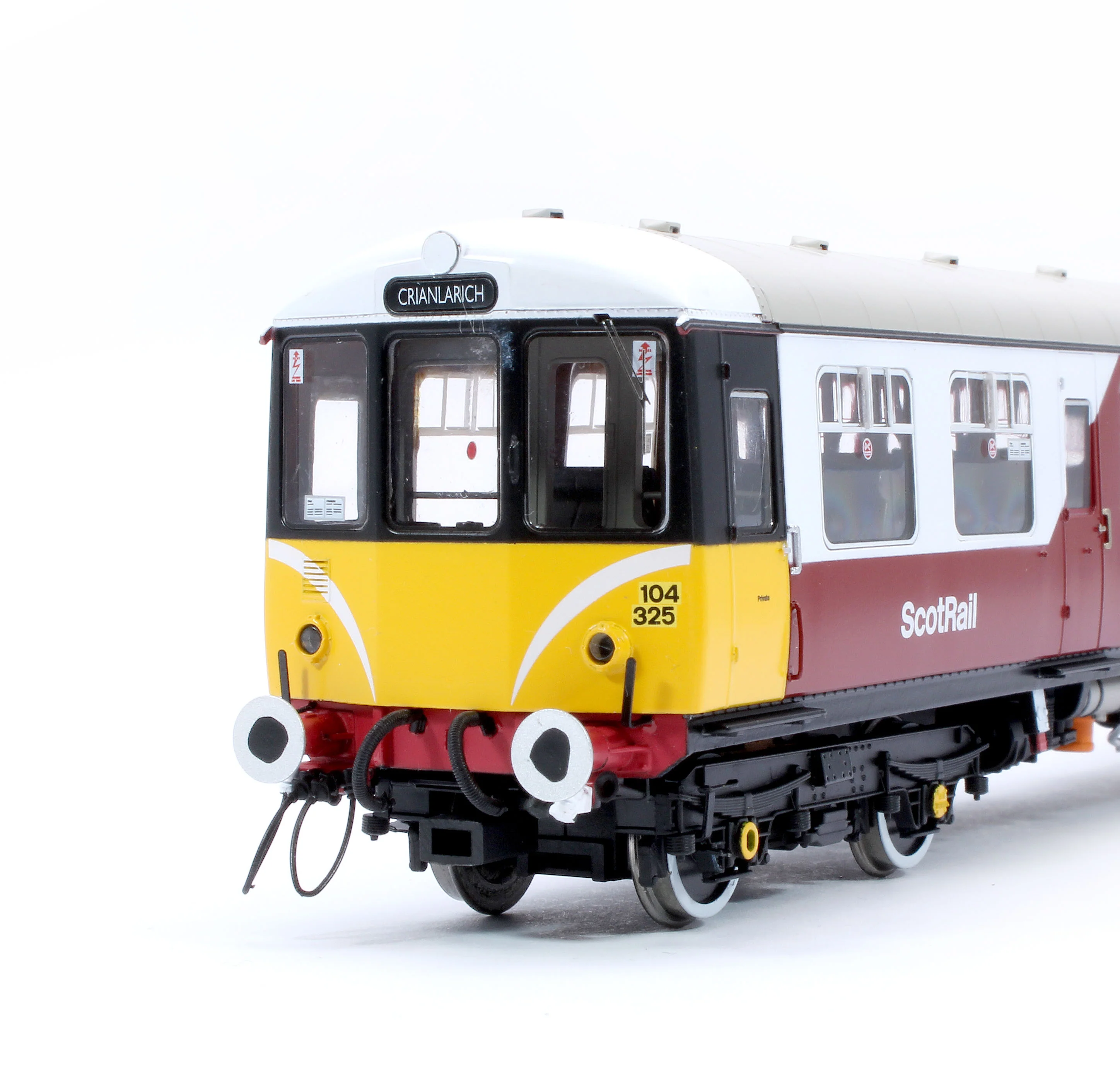 1456 Class 104 2 Car DMU SC53424/SC53434 ScotRail Mexican Bean - Image 7