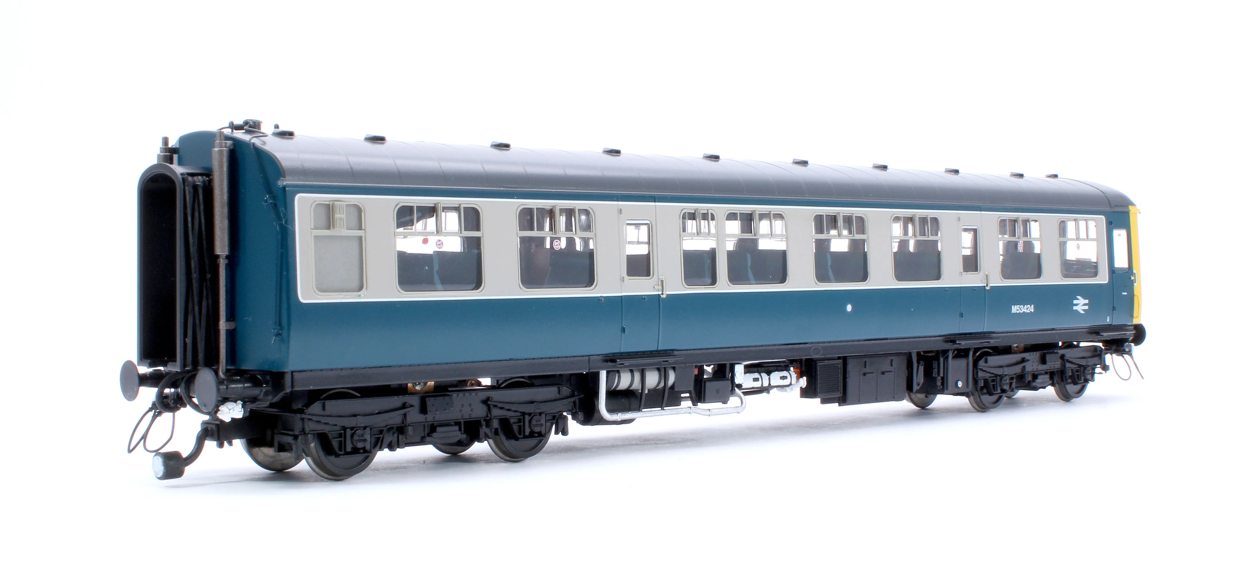 1457 Class 104 3 Car DMU BX487 M53424/M59207/M53434 BR Blue/Grey - Image 11