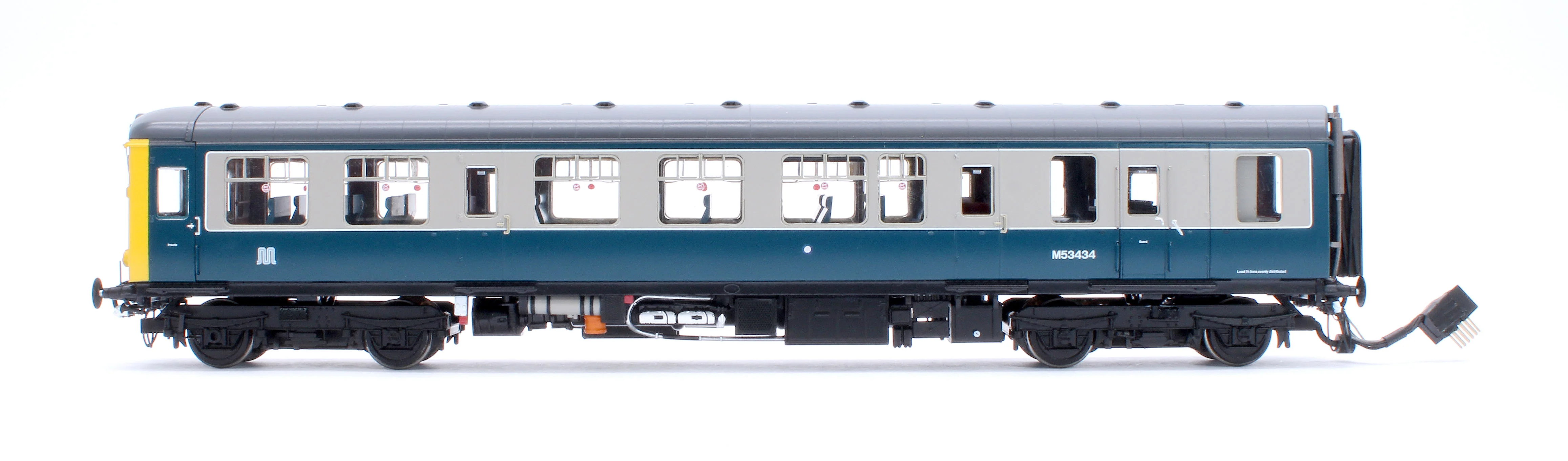 1457 Class 104 3 Car DMU BX487 M53424/M59207/M53434 BR Blue/Grey - Image 4