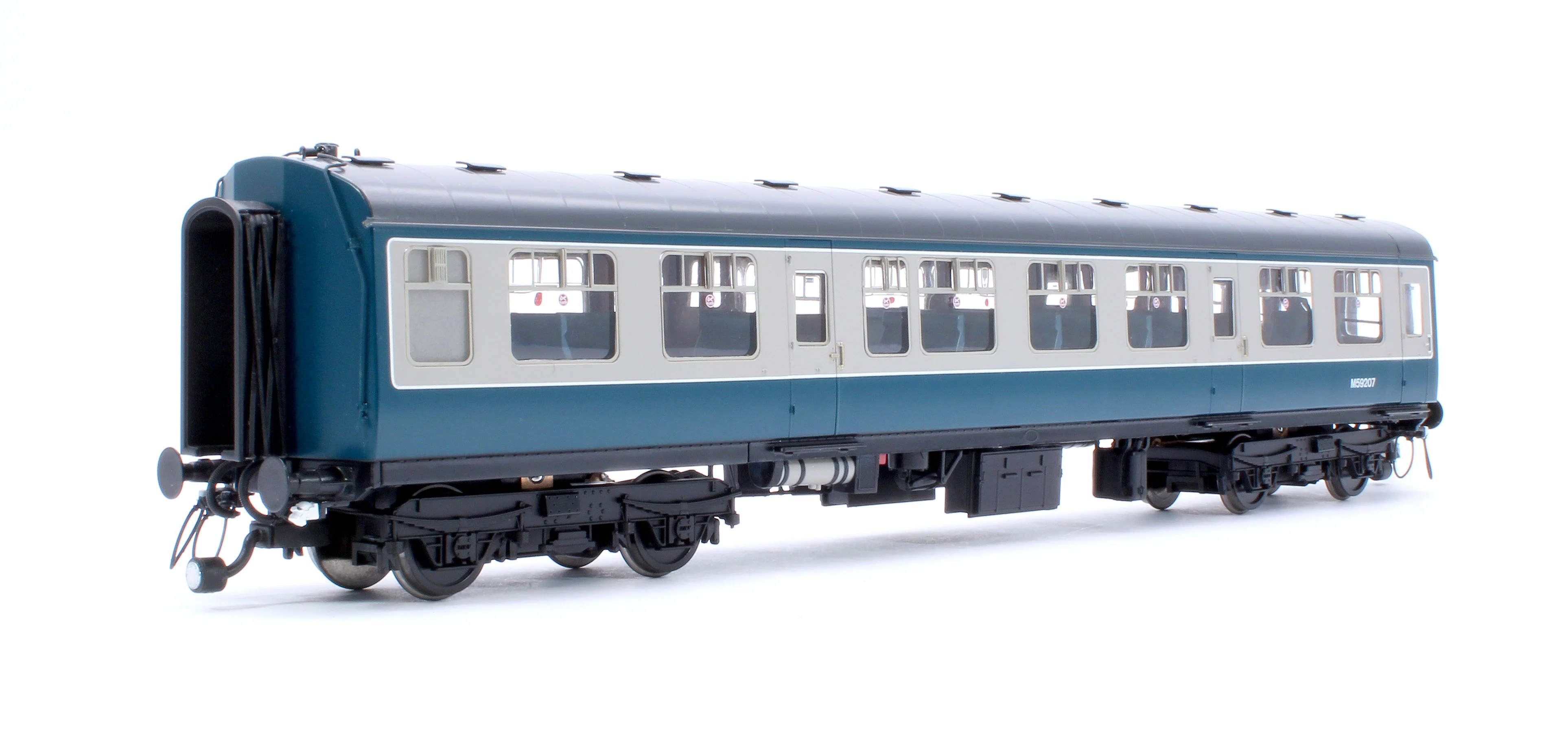 1457 Class 104 3 Car DMU BX487 M53424/M59207/M53434 BR Blue/Grey - Image 6