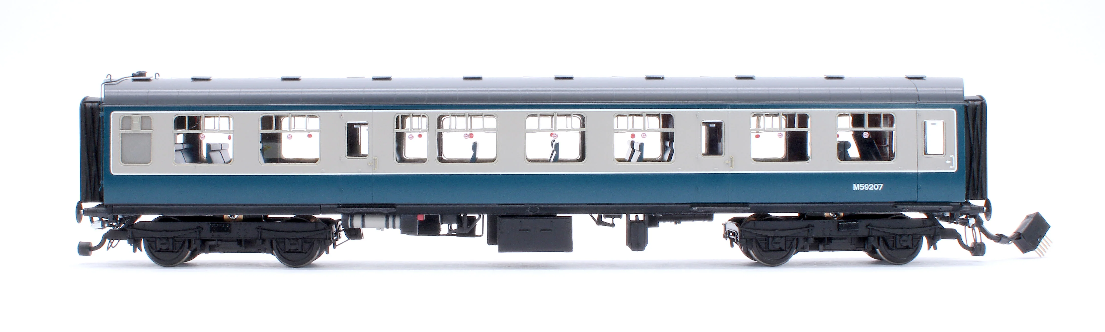 1457 Class 104 3 Car DMU BX487 M53424/M59207/M53434 BR Blue/Grey - Image 7