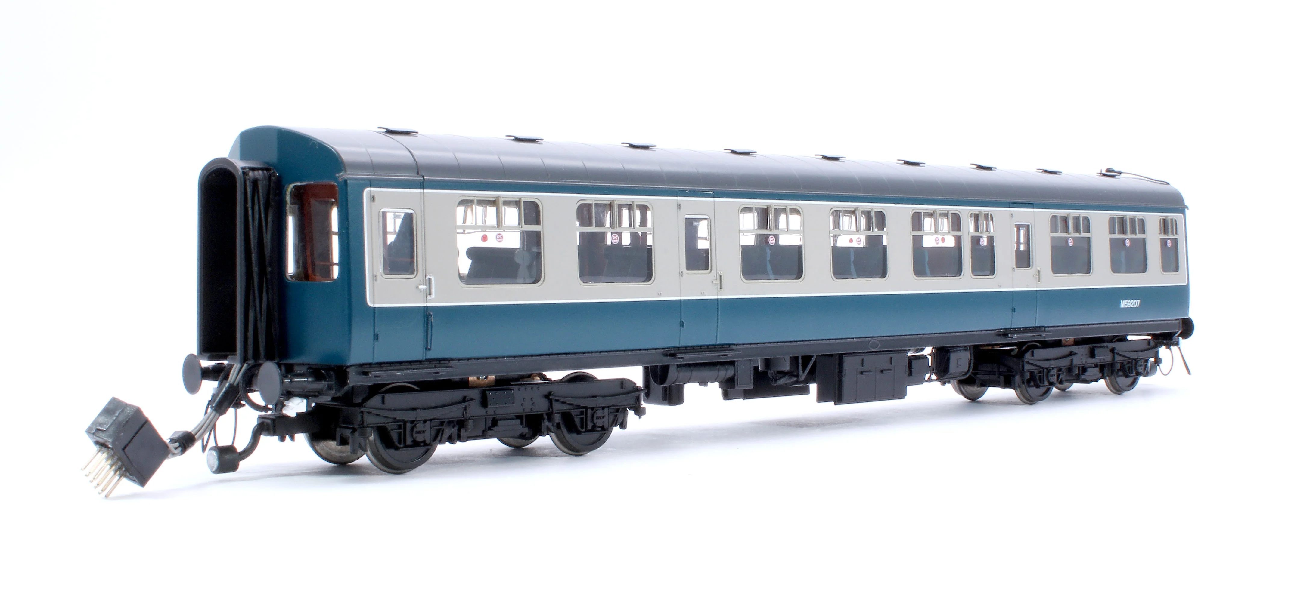 1457 Class 104 3 Car DMU BX487 M53424/M59207/M53434 BR Blue/Grey - Image 8